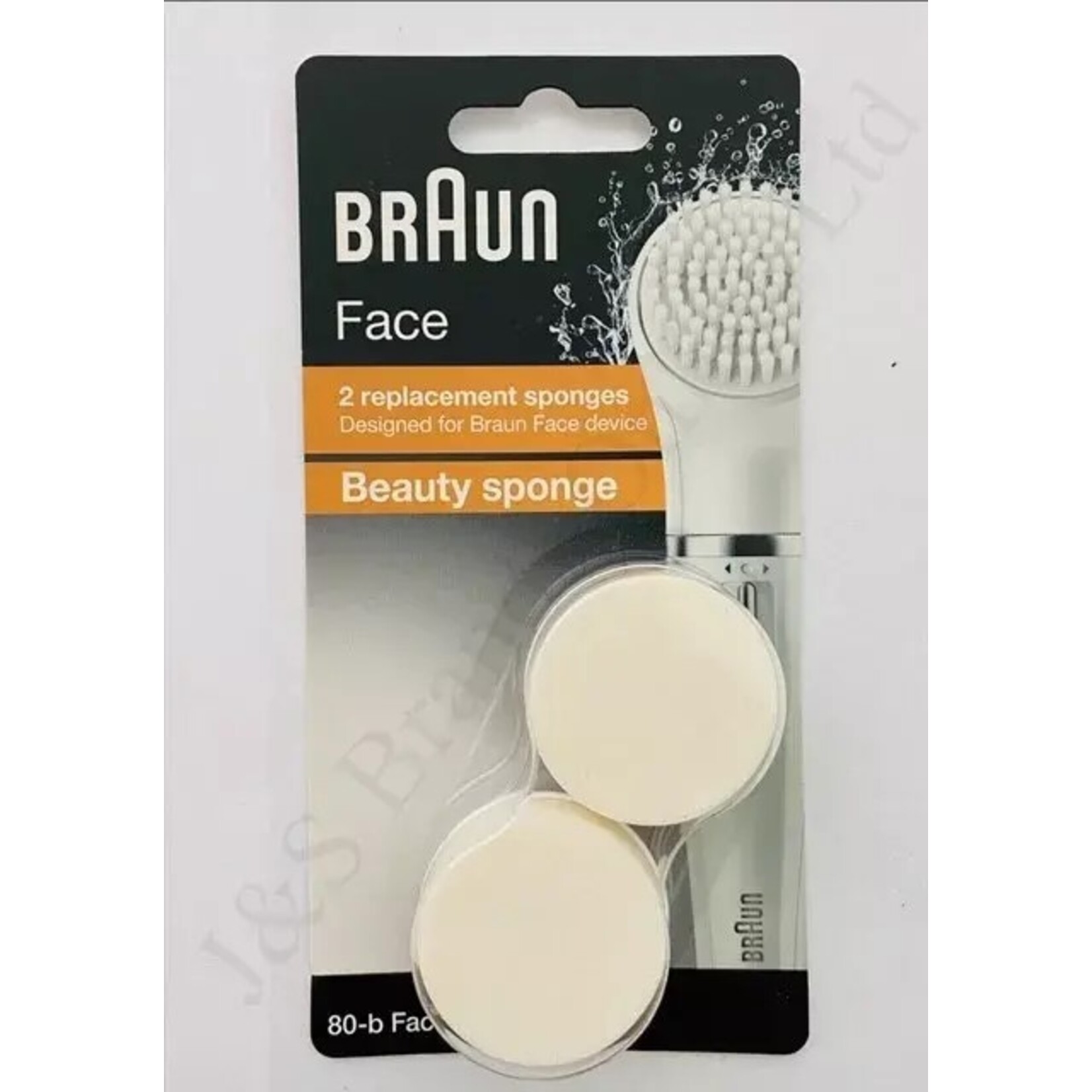 BRAUN Éponges visage (2)