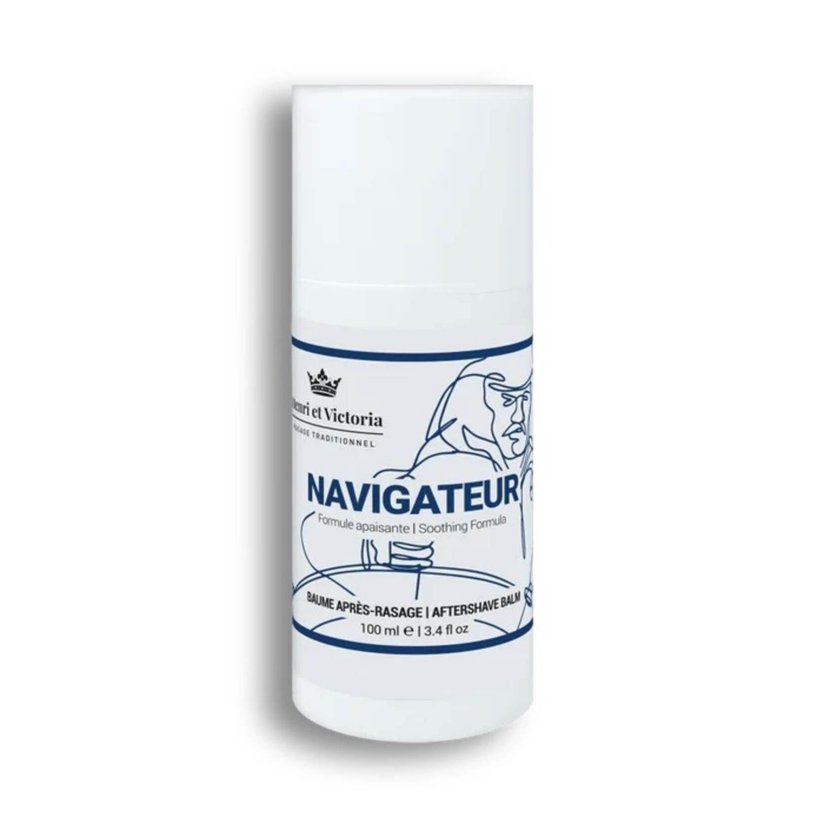 HENRI ET VICTORIA After shave balm - Navigateur