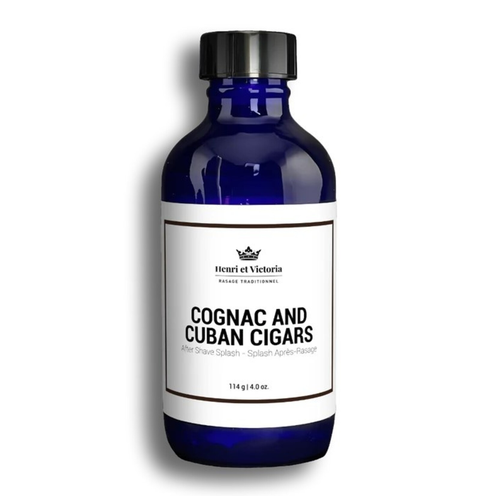 HENRI ET VICTORIA After Shave Splash - Cognac and Cuban Cigars