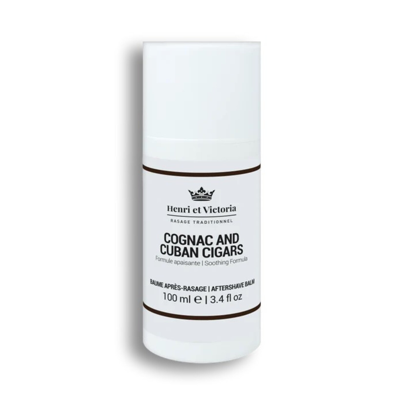 HENRI ET VICTORIA After shave balm - Cognac and Cuban Cigars