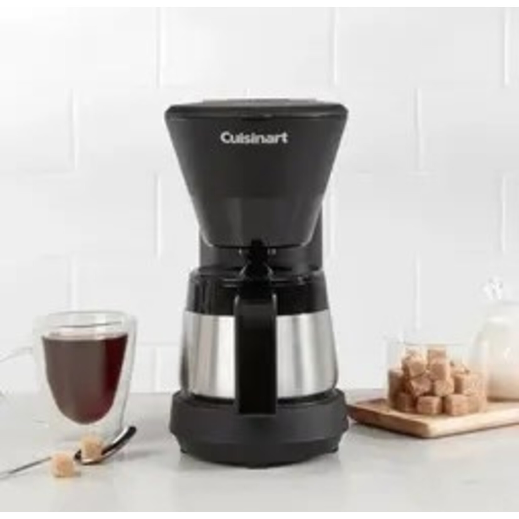 CUISINART Cafetière 5 tasses avec carafe en inox