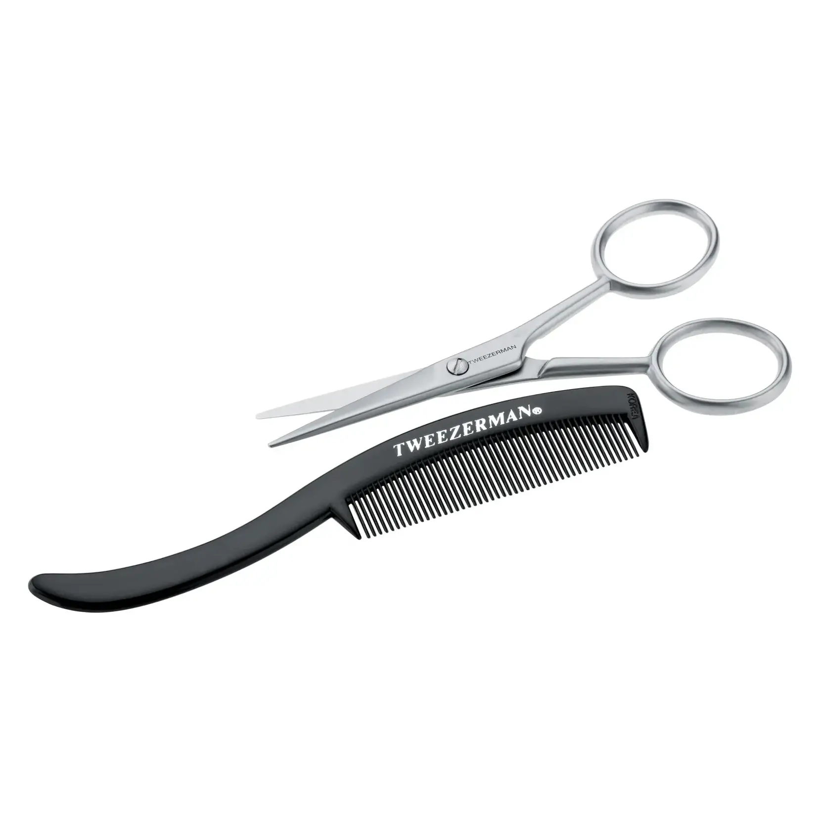 TWEEZERMAN Moustache Scissors & Comb