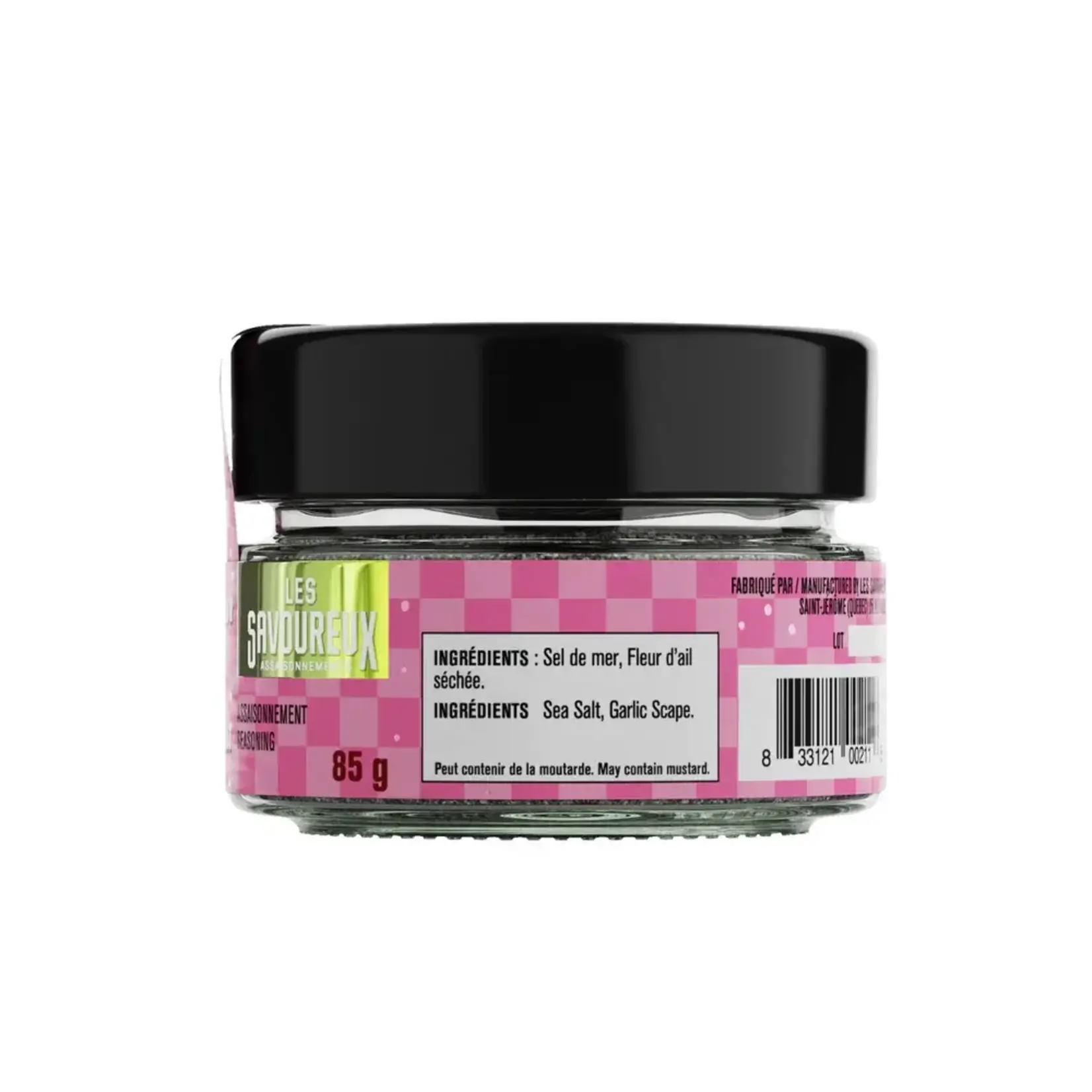 LES SAVOUREUX Assaisonnement Sel De Fleur D'ail, 85g