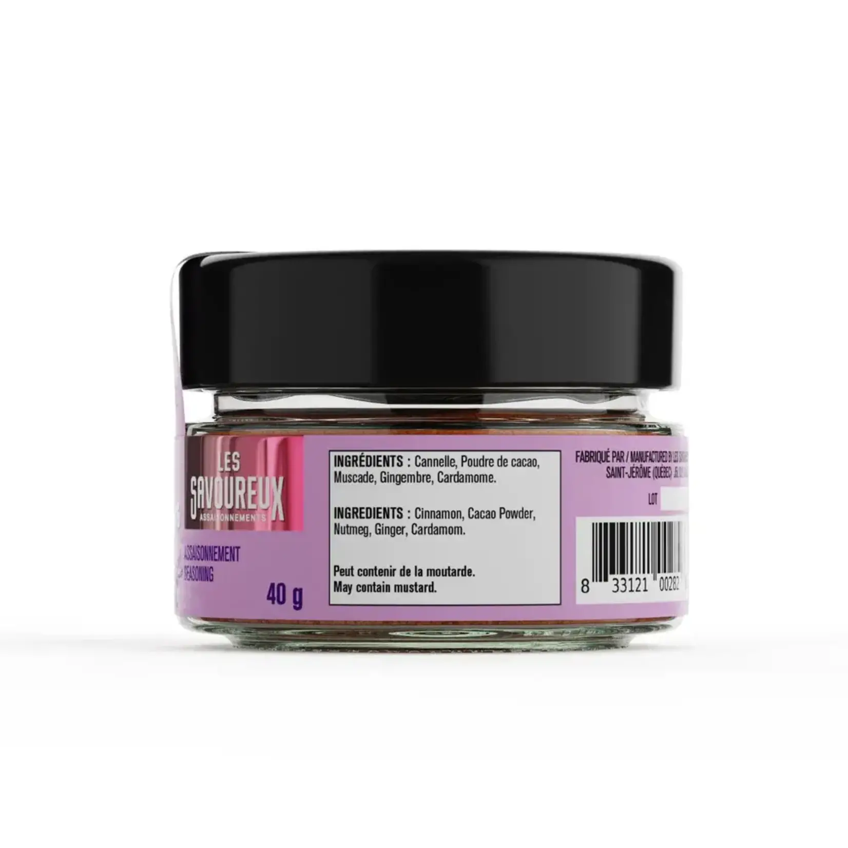 LES SAVOUREUX Assaisonnement Dessert, 40g