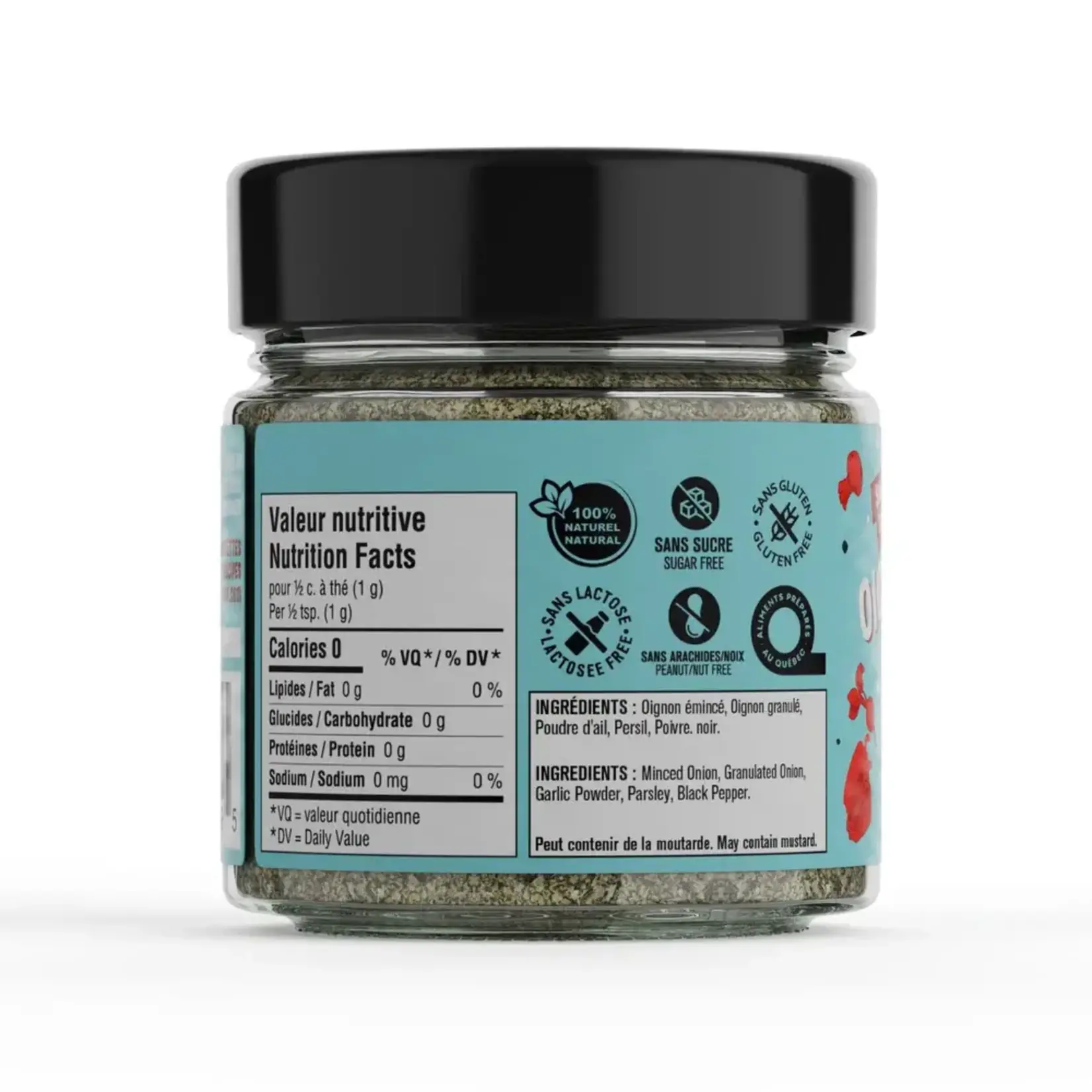 LES SAVOUREUX Assaisonnement Oignon Rôti, 100g