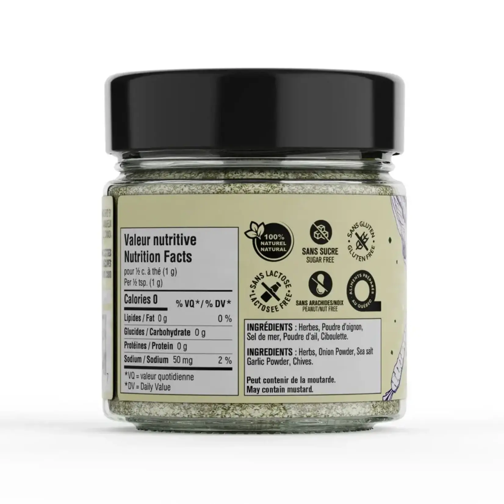 LES SAVOUREUX Assaisonnement Ranch, 50g