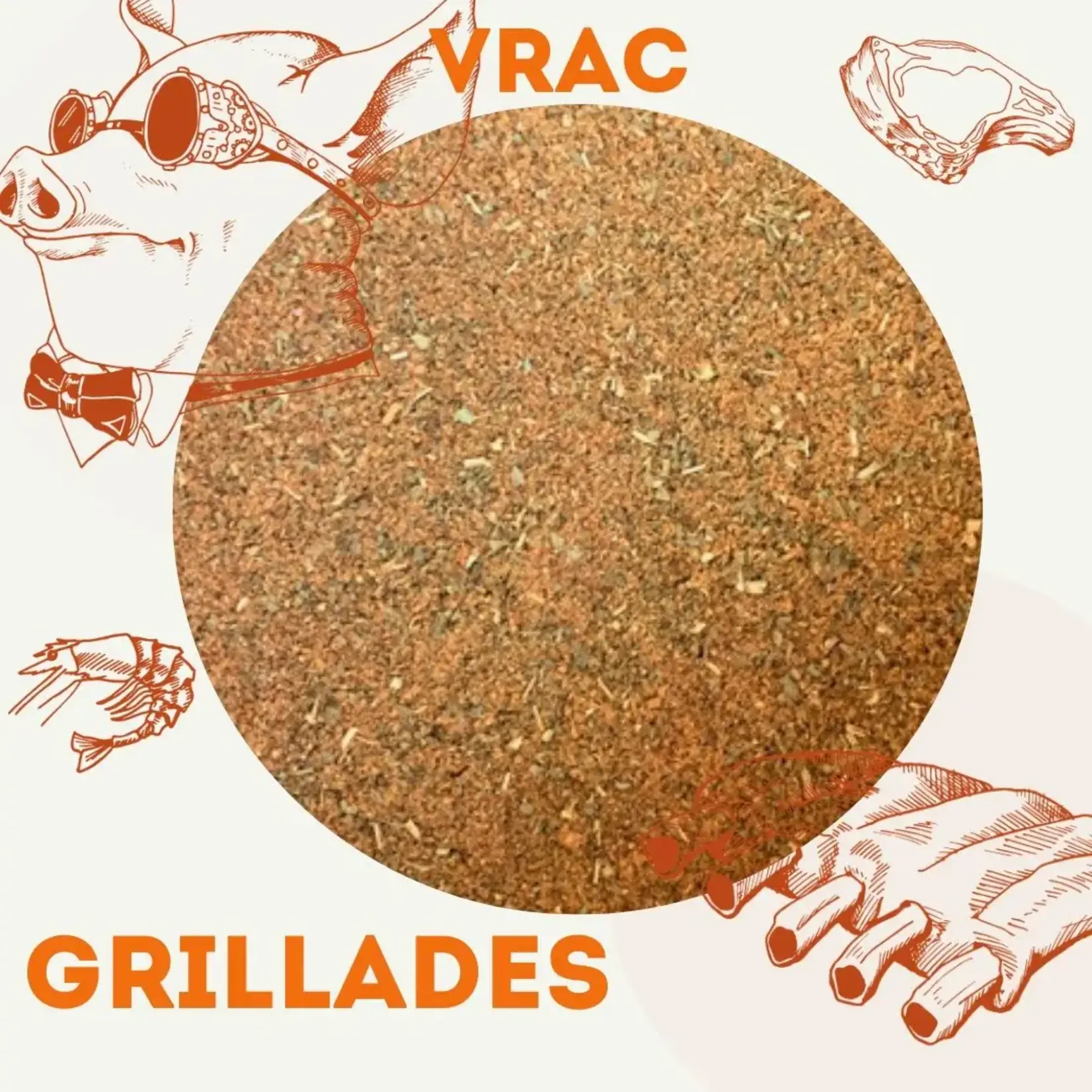 LES SAVOUREUX Assaisonnement Grillades, 75g