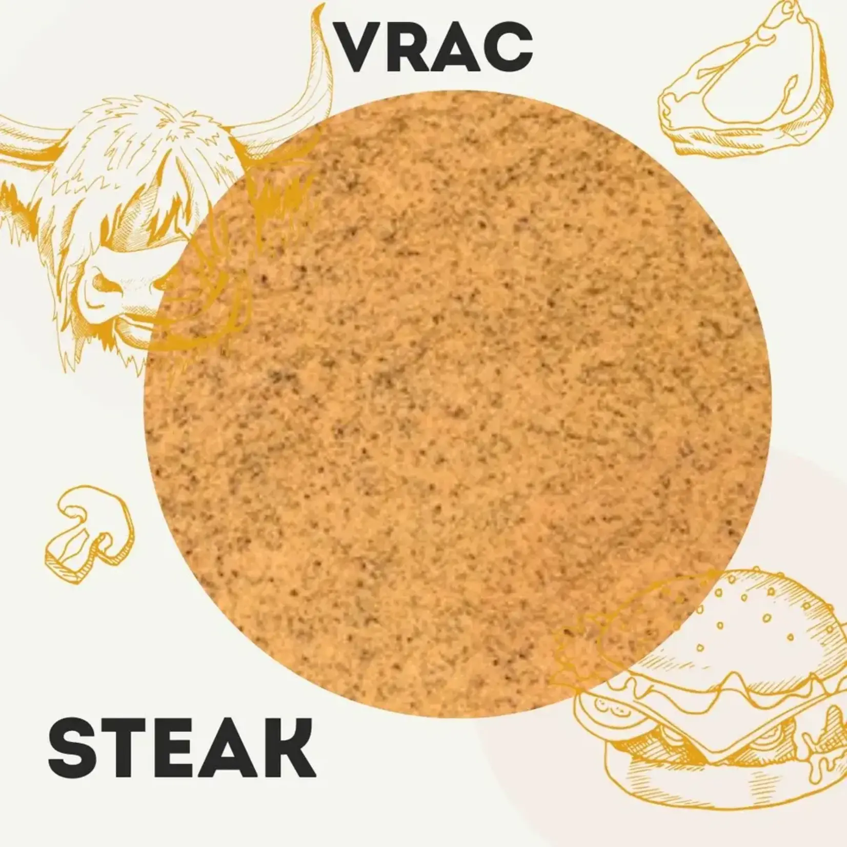 LES SAVOUREUX Steak seasoning, 110g