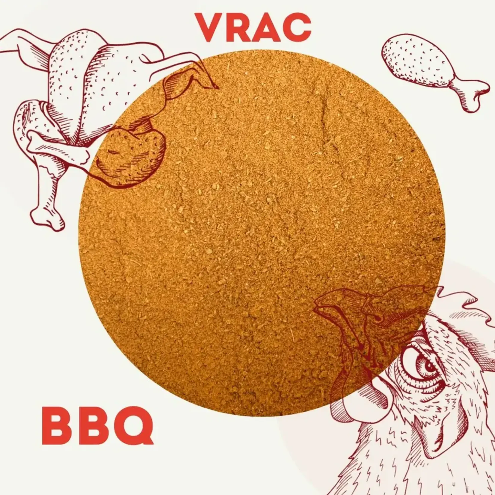LES SAVOUREUX Assaisonnement BBQ, 95g