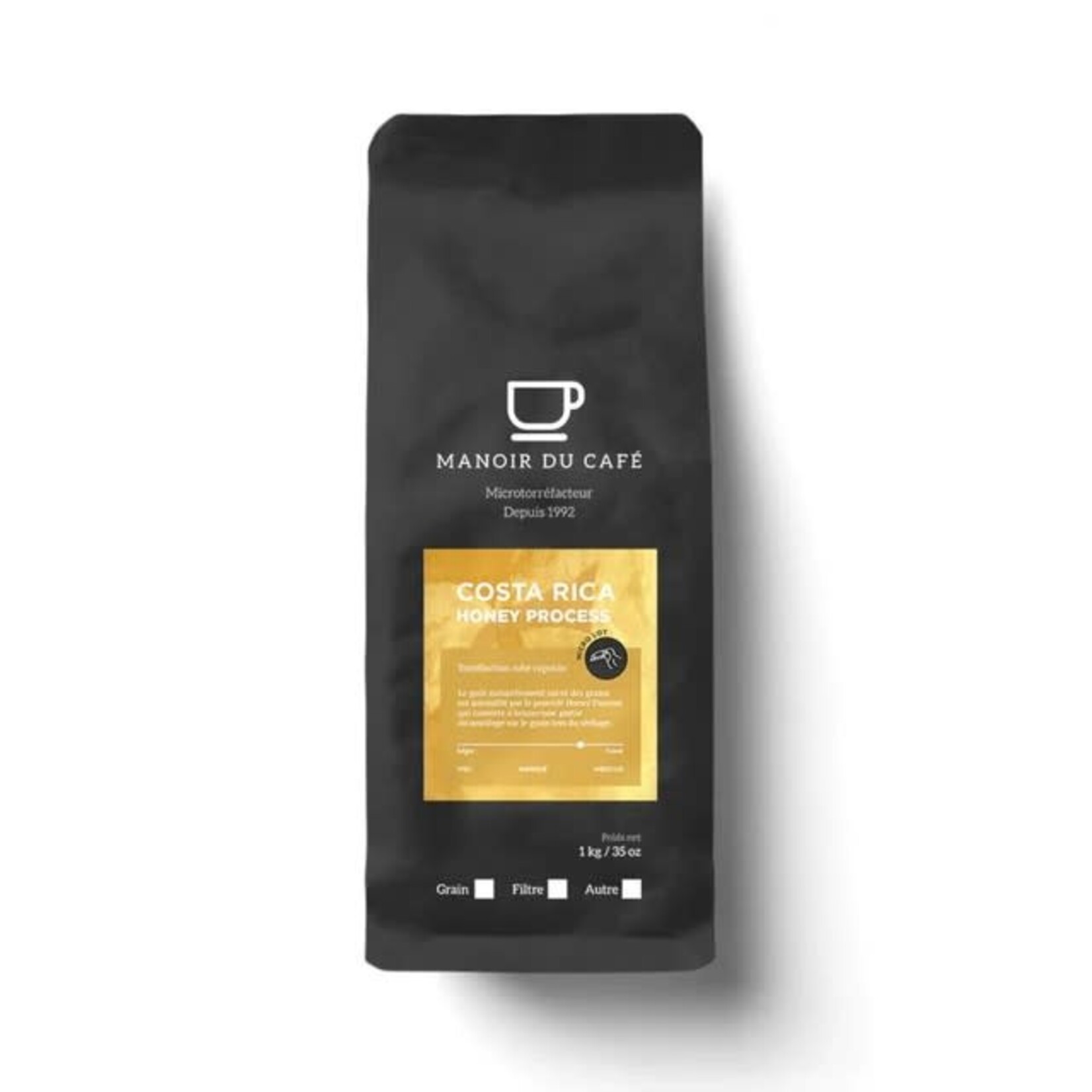 MANOIR DU CAFÉ MANOIR DU CAFÉ COSTA RICA HONEY PROCESS 400G EN GRAIN