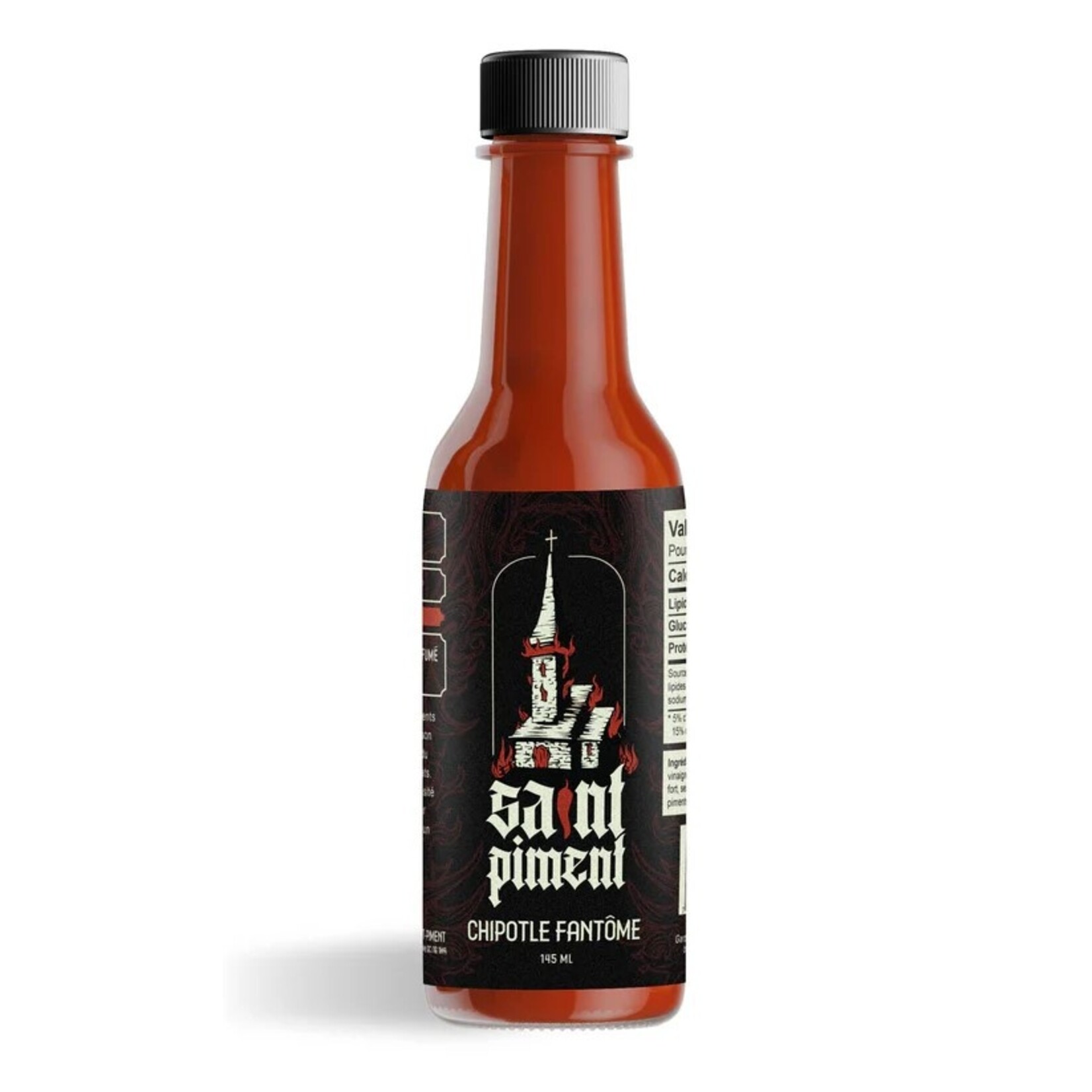 SAINT-PIMENT Sauce piquante CHIPOTLE FANTÔME, 145ml