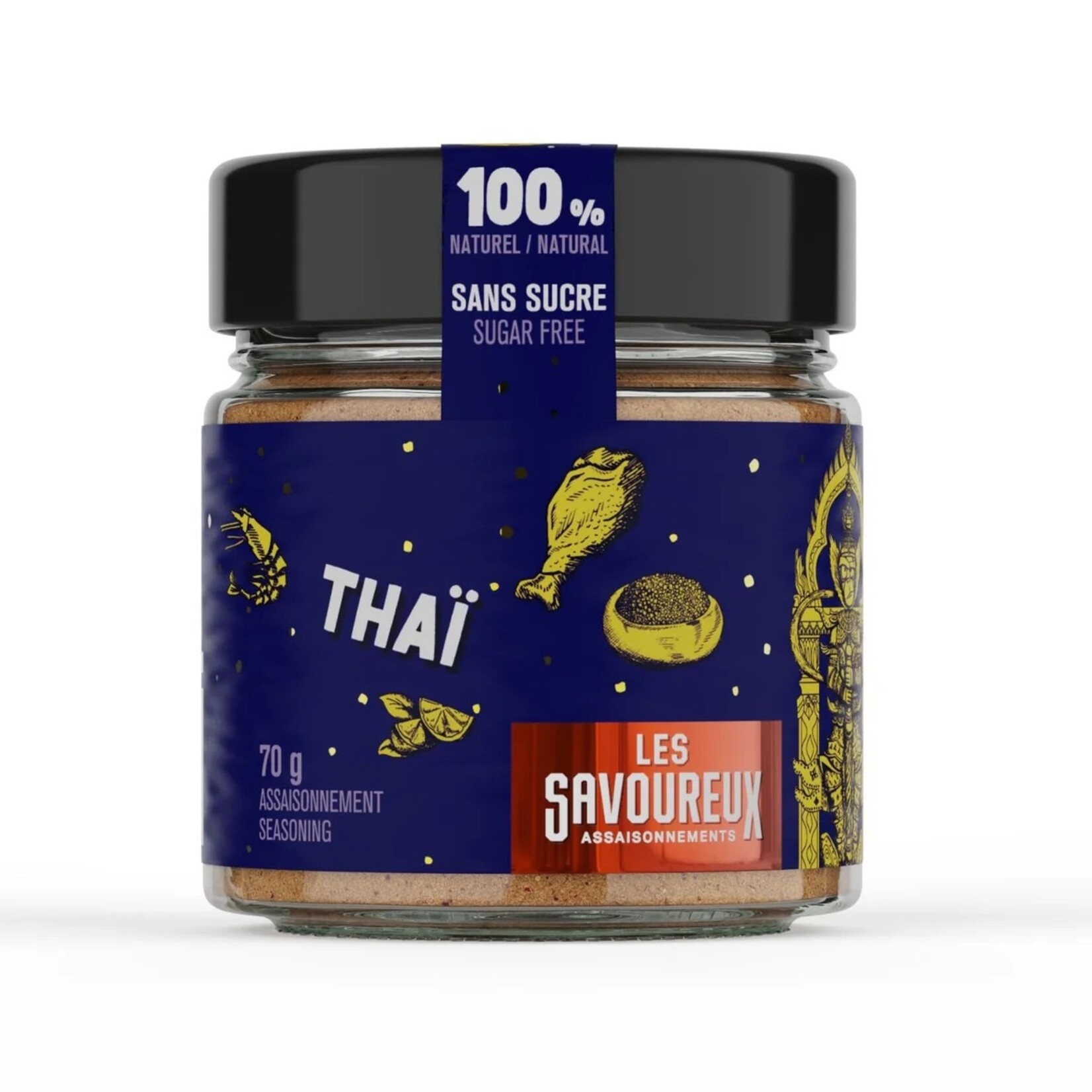 LES SAVOUREUX Assaisonnement Thai, 70g