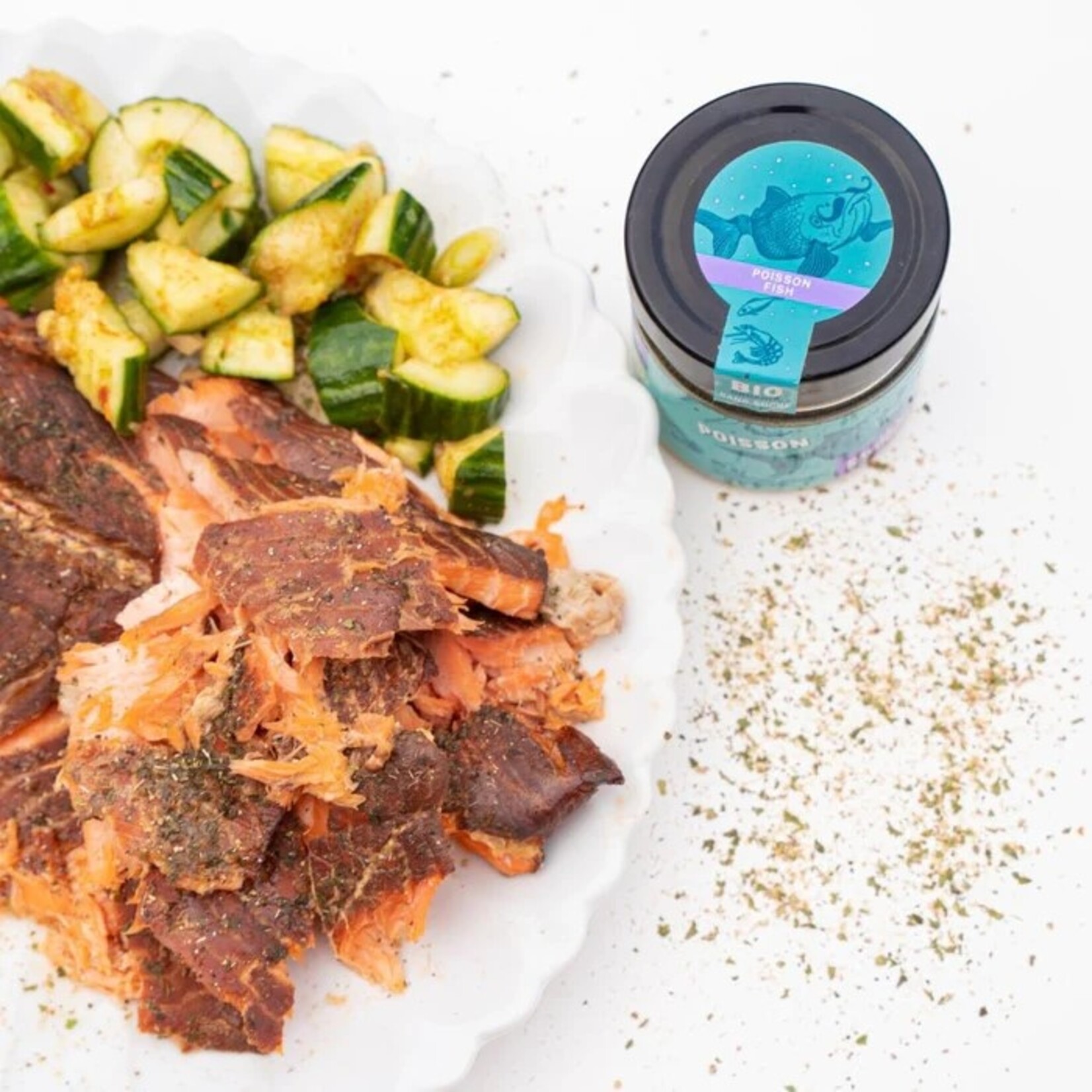 LES SAVOUREUX Assaisonnement à Poisson, 95g