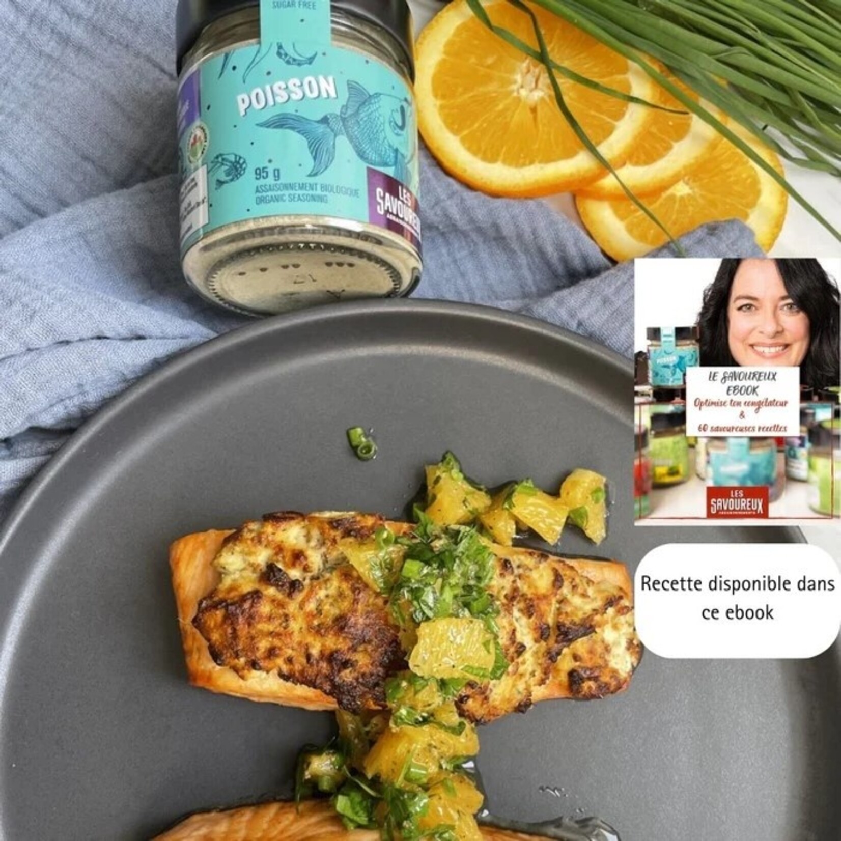 LES SAVOUREUX Assaisonnement à Poisson, 95g