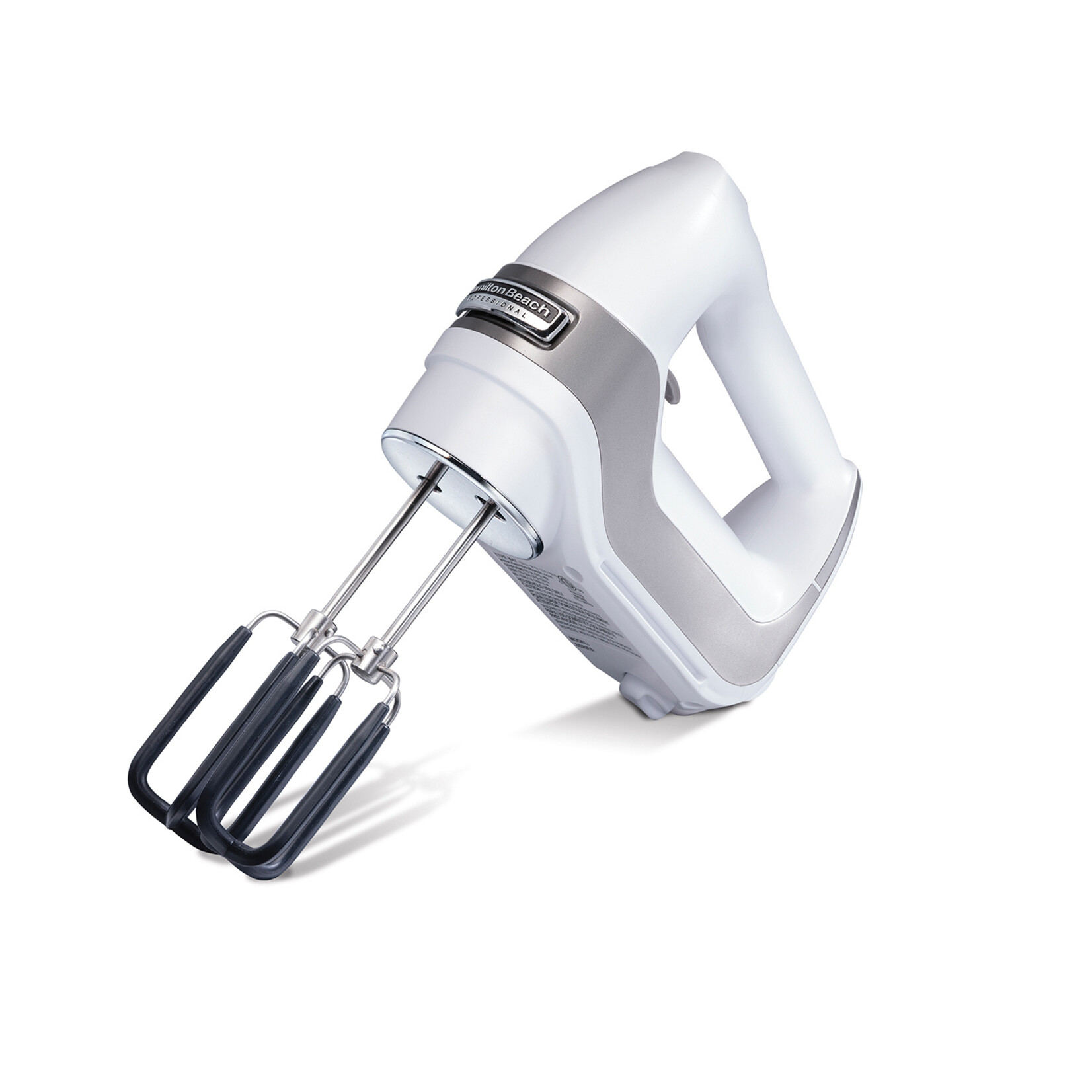 HAMILTON BEACH Professional 7 Speed Hand Mixer, White
