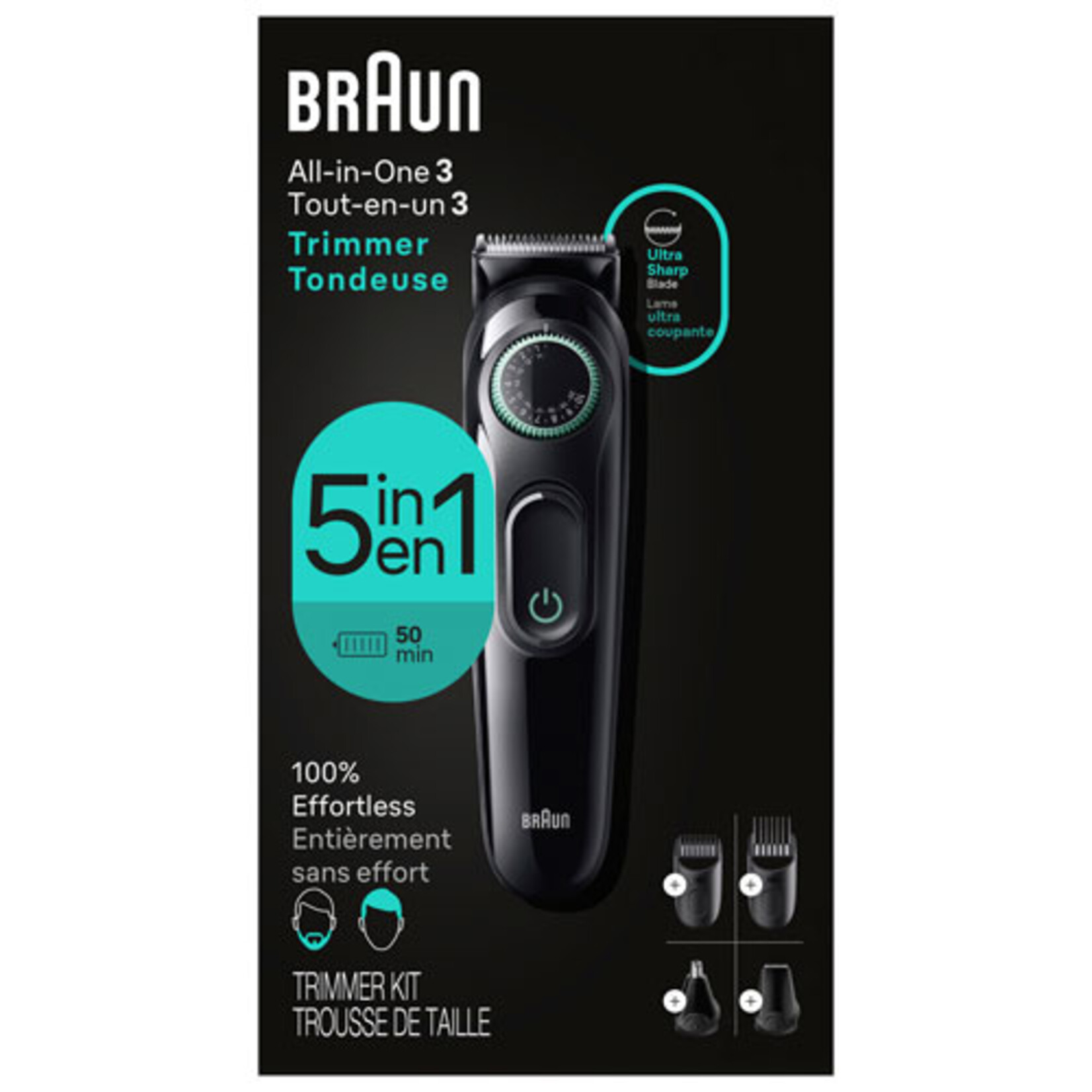 BRAUN Tondeuse 5-en-1