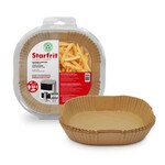 STARFRIT Doublure en papier sulfurisé carré pour friteuse à air