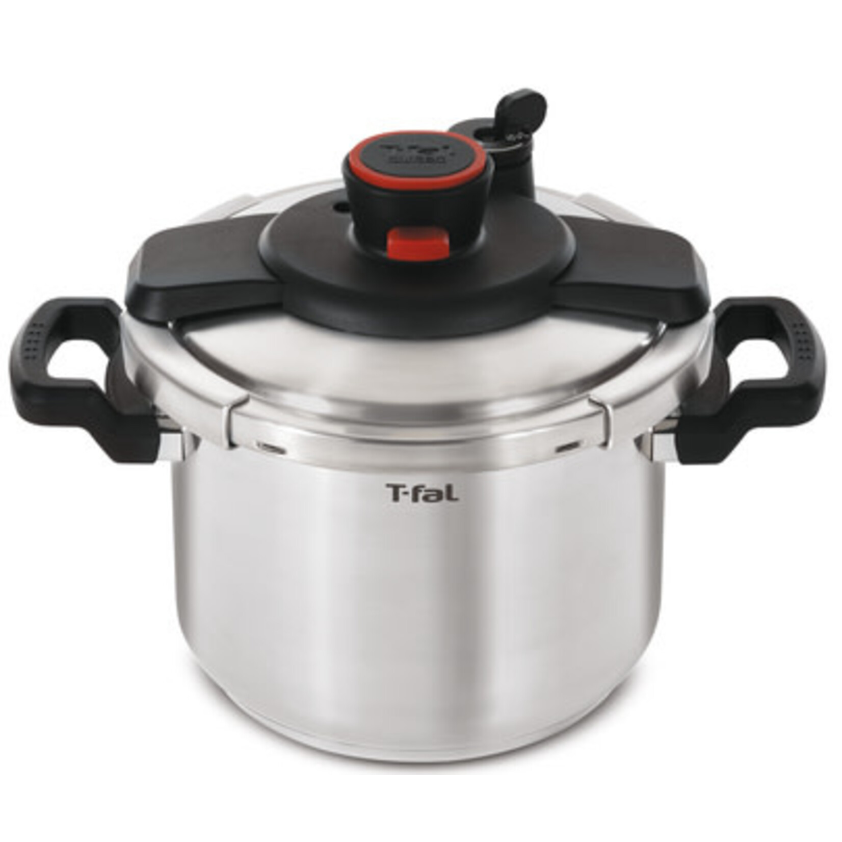T-FAL Clipso Stainless Steel Pressure Cooker, 6L