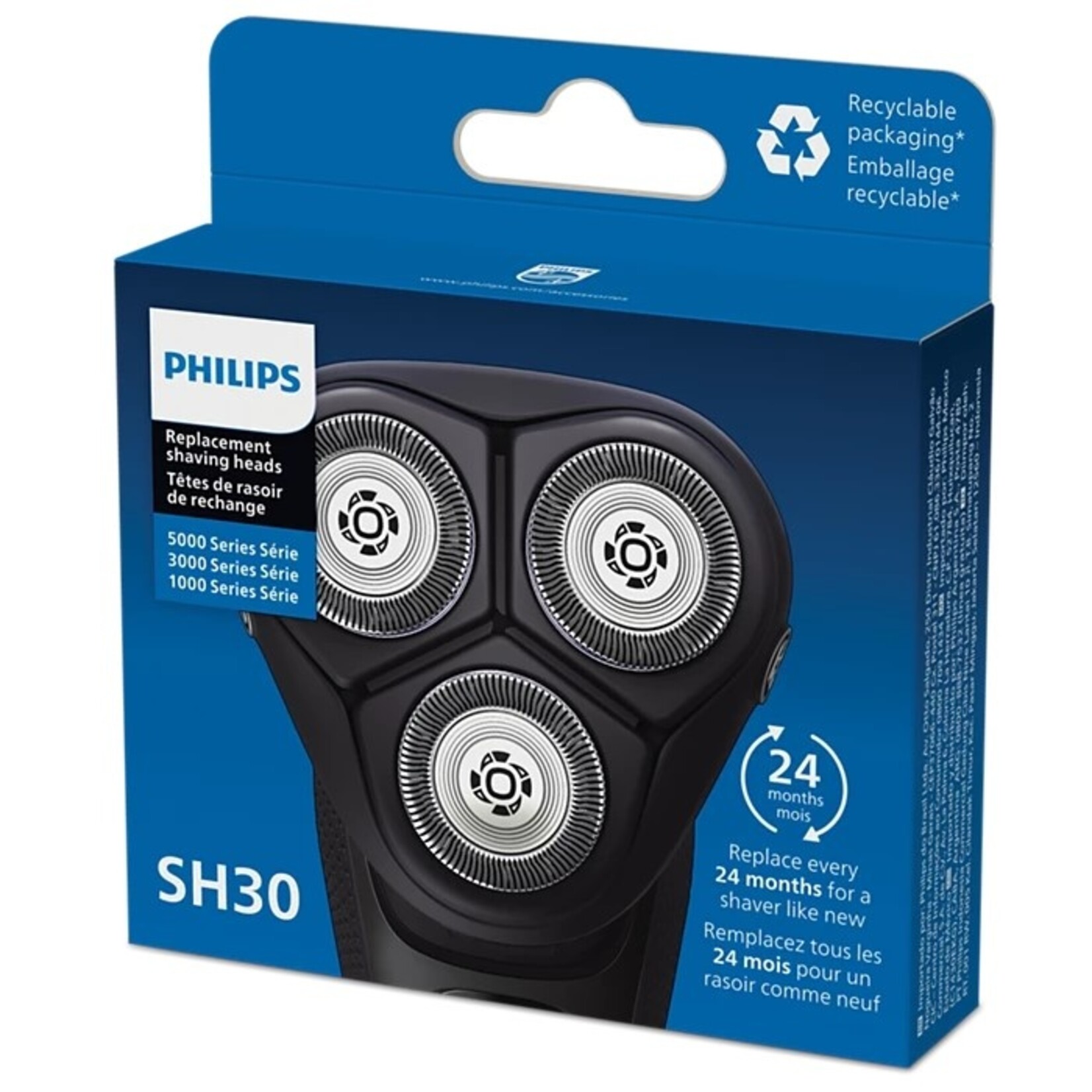 PHILIPS SH30 Remplacement Shaving Heads