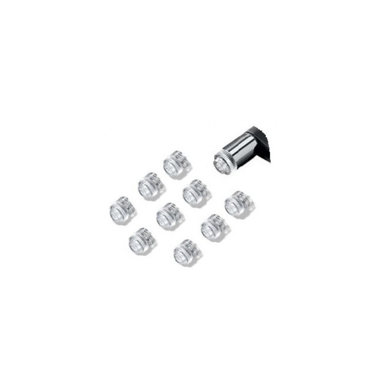JURA Set de 10 Embouts à Lait Interchangeable