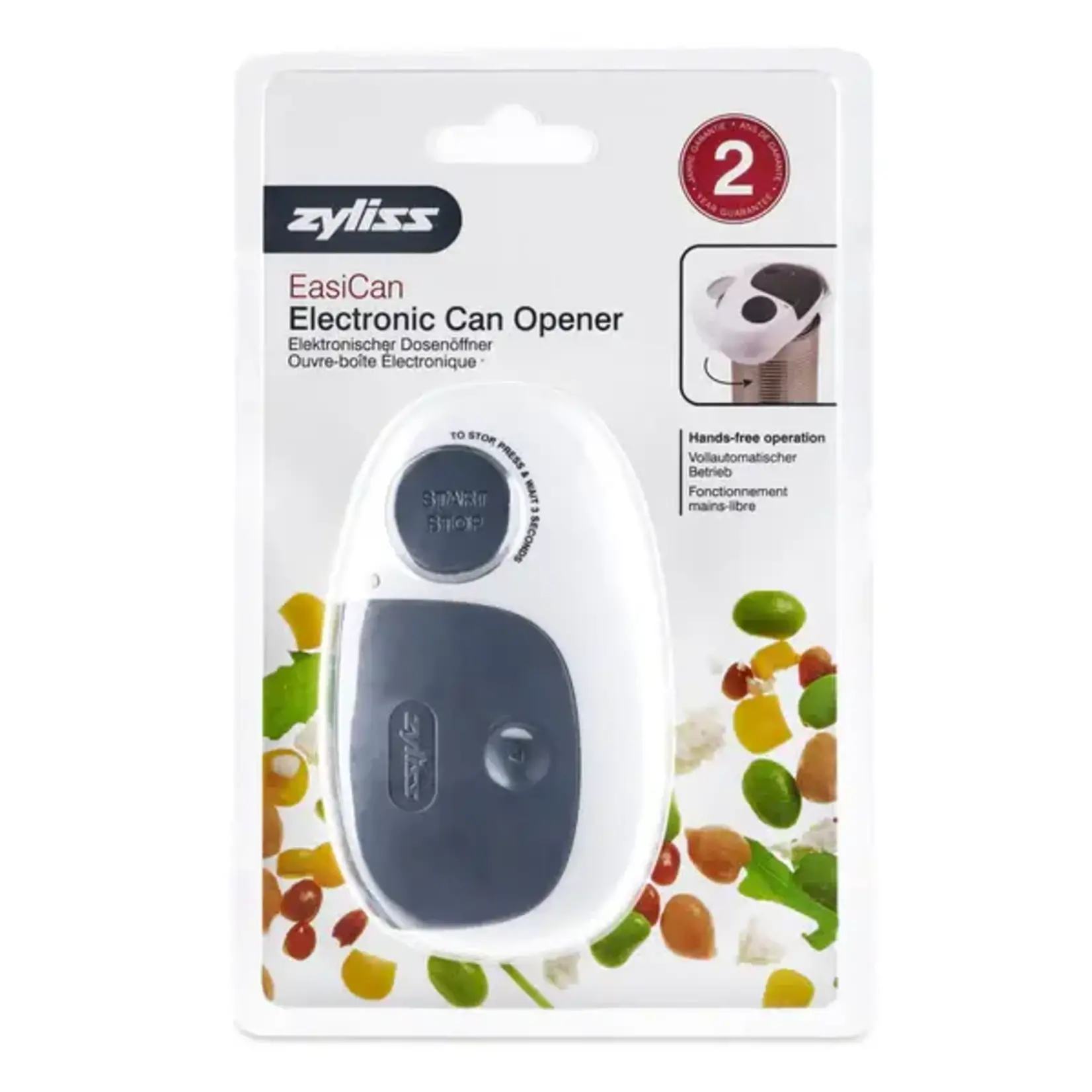 ZYLISS Ouvre-boîte rechargeable EasiCan