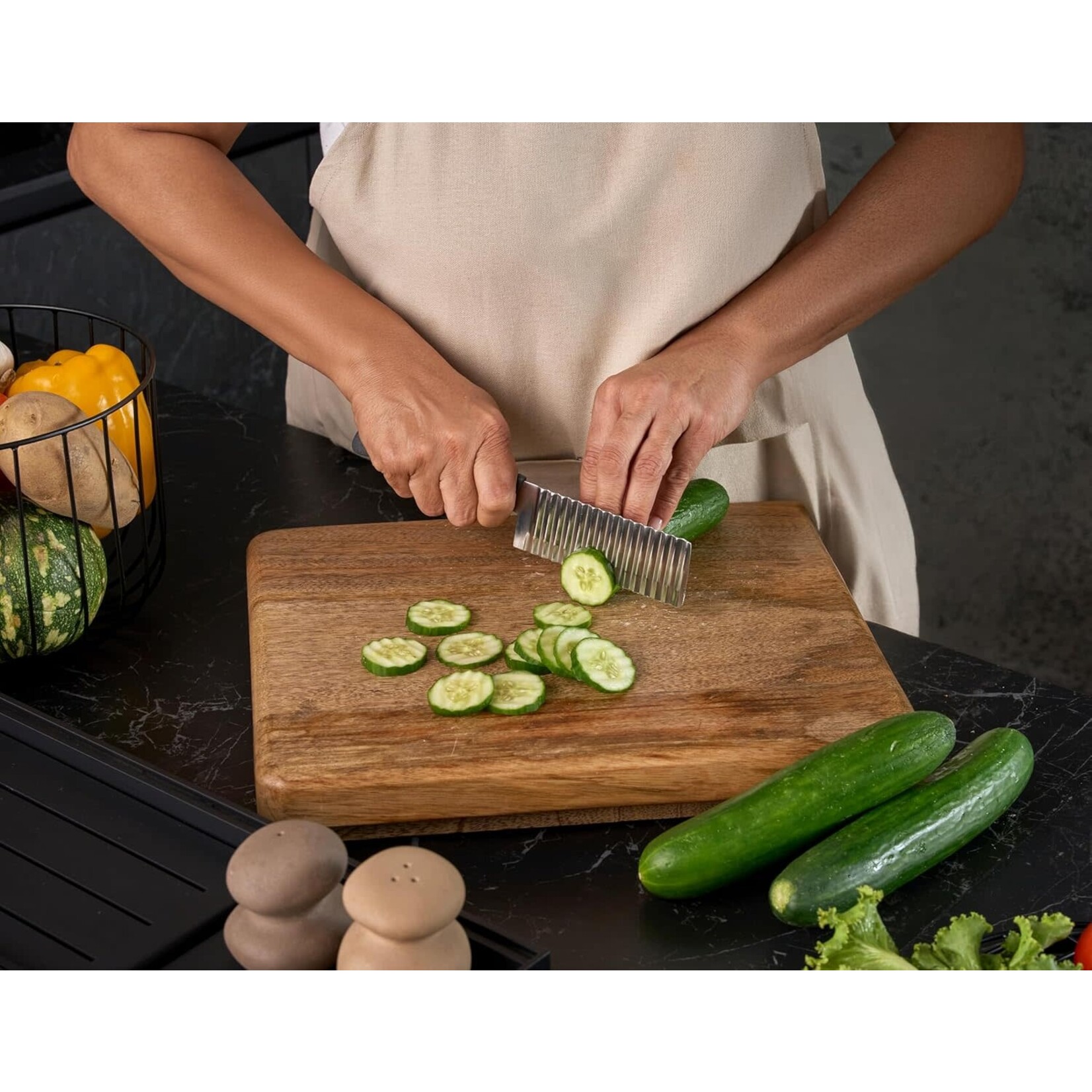 ZYLISS Couteau à coupe ondulée