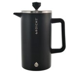 GROSCHE Cafetière à piston DUBLIN double parois noire, 1l