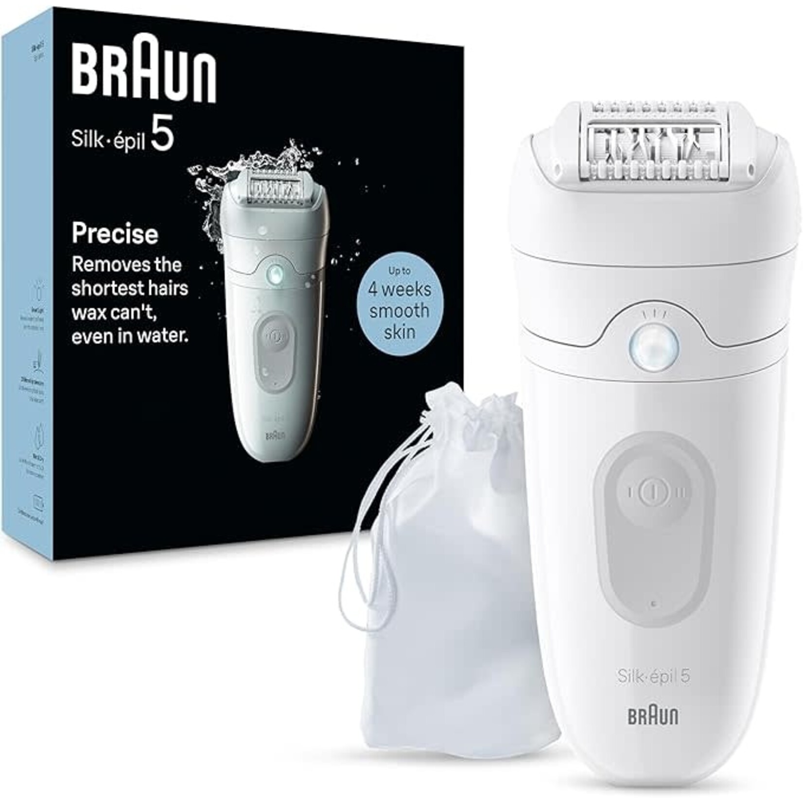 BRAUN Épilateur rechargeable Silk-Épil 5