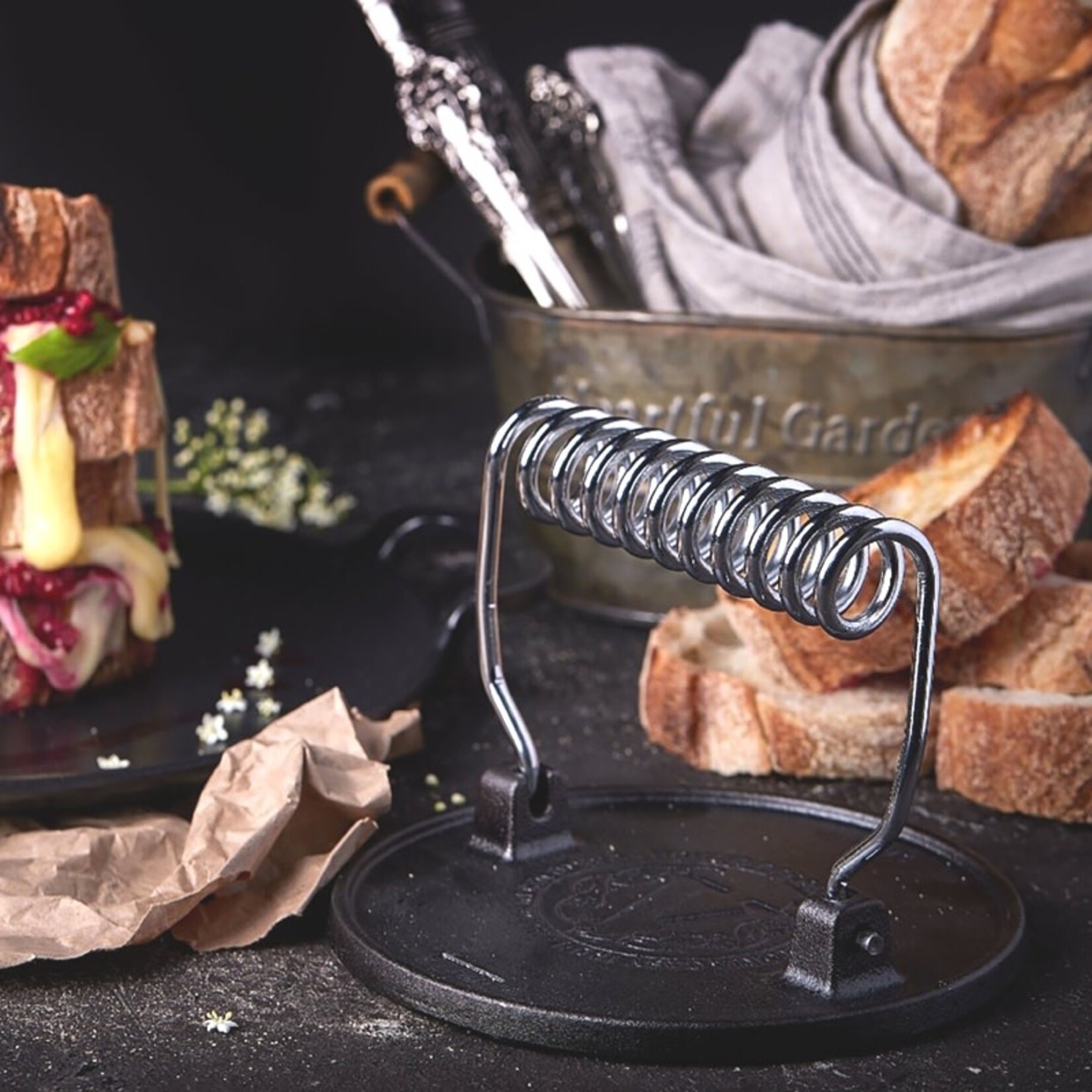 VICTORIA Presse burger en fonte