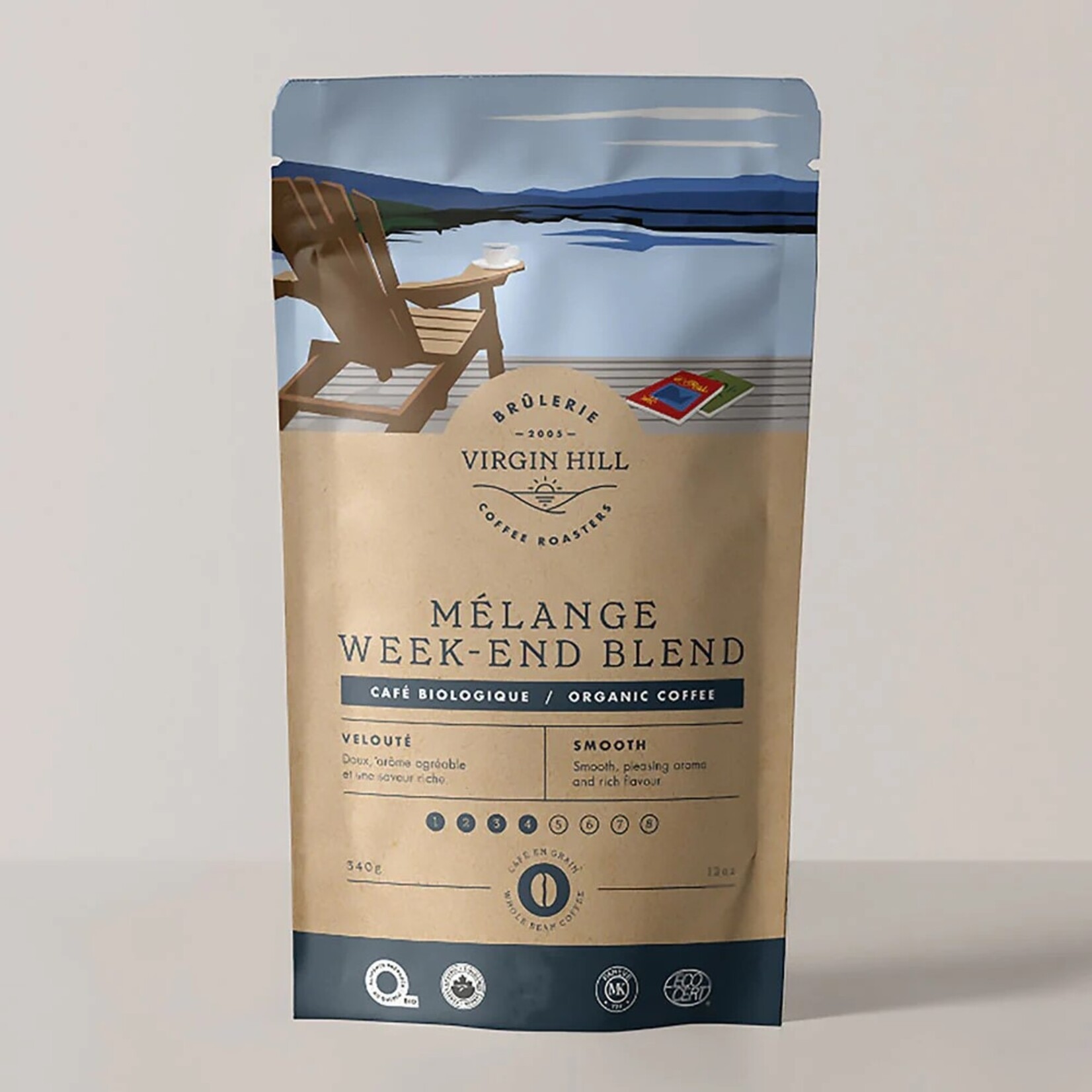 BRÛLERIE VIRGIN HILL Mélange WEEK-END bio 340g