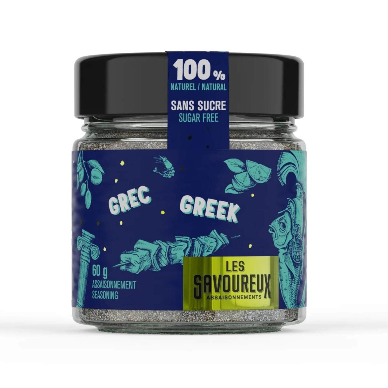LES SAVOUREUX Greek - 60g