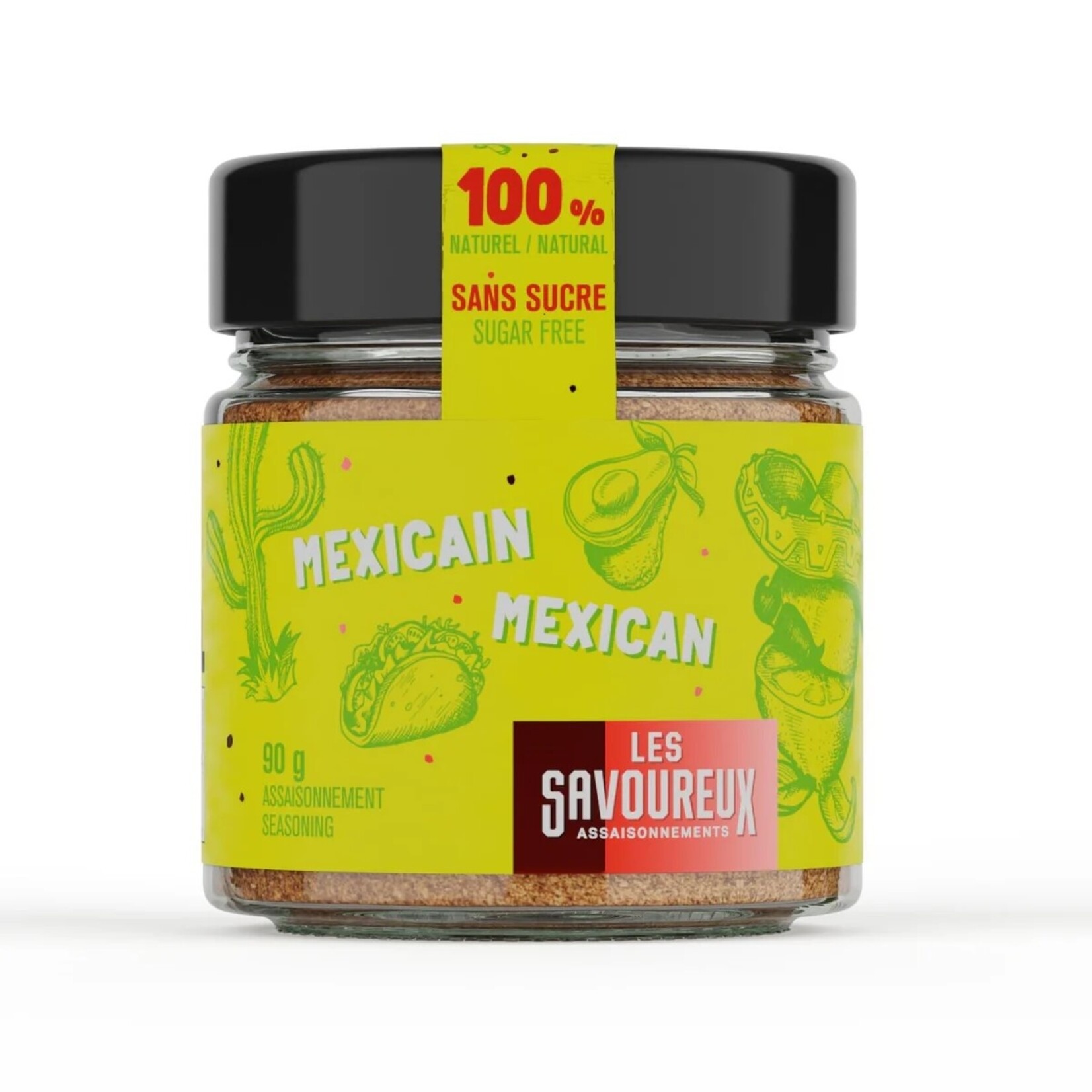 LES SAVOUREUX Assaisonnement mexicain, 90g