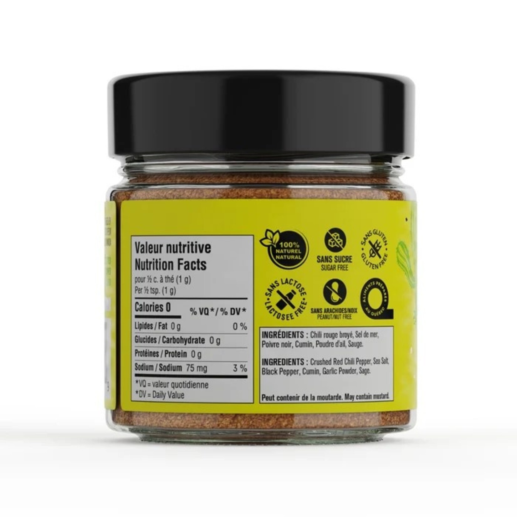 LES SAVOUREUX Assaisonnement mexicain, 90g