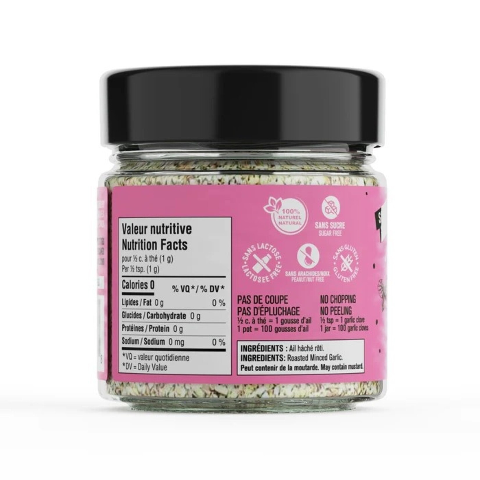 LES SAVOUREUX Roasted garlic - spice and seasoning, 120g