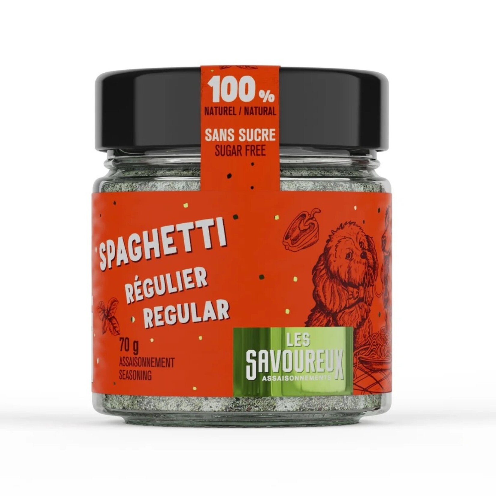 LES SAVOUREUX Assaisonnement spaghetti, 70g