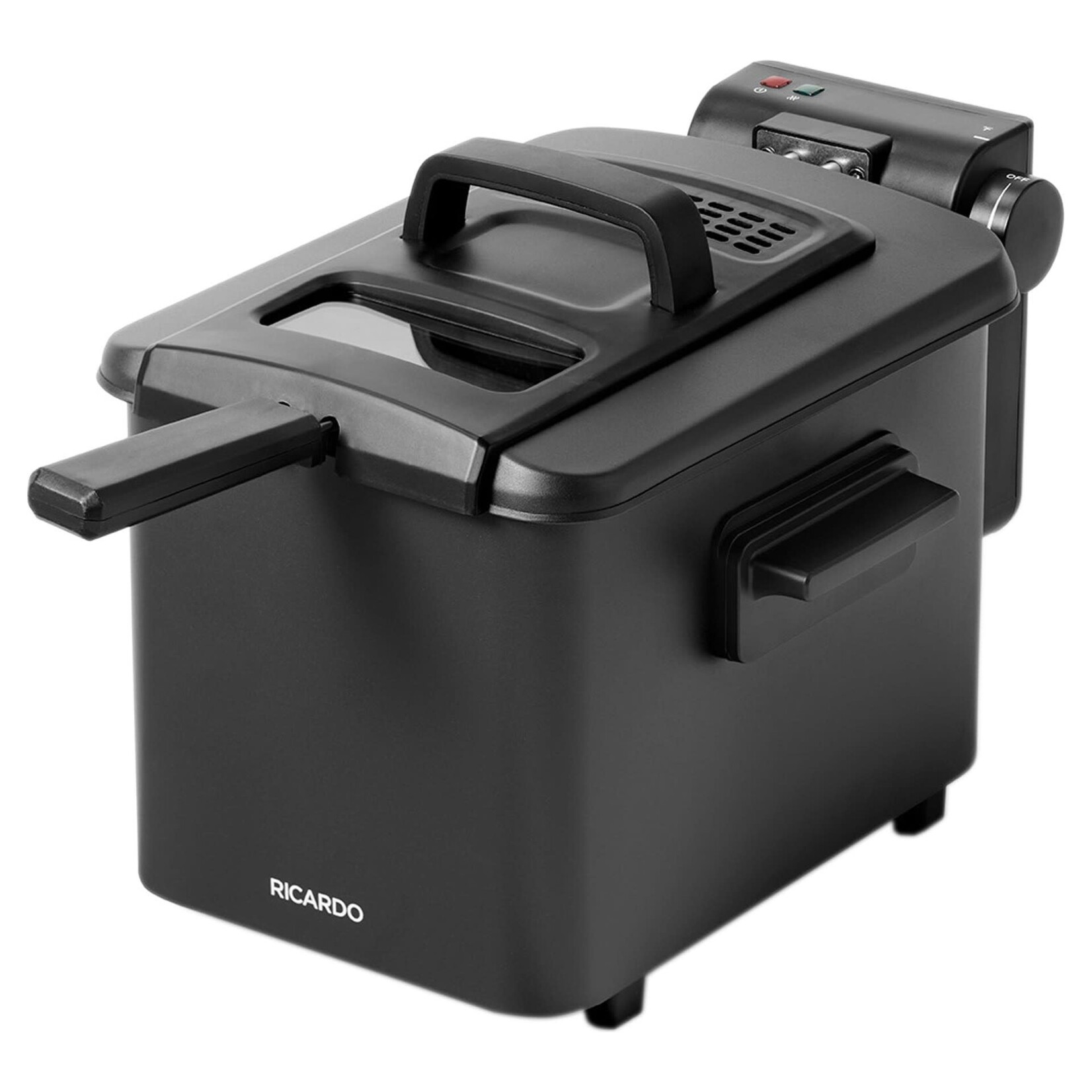 RICARDO Friteuse 3.5l, noire