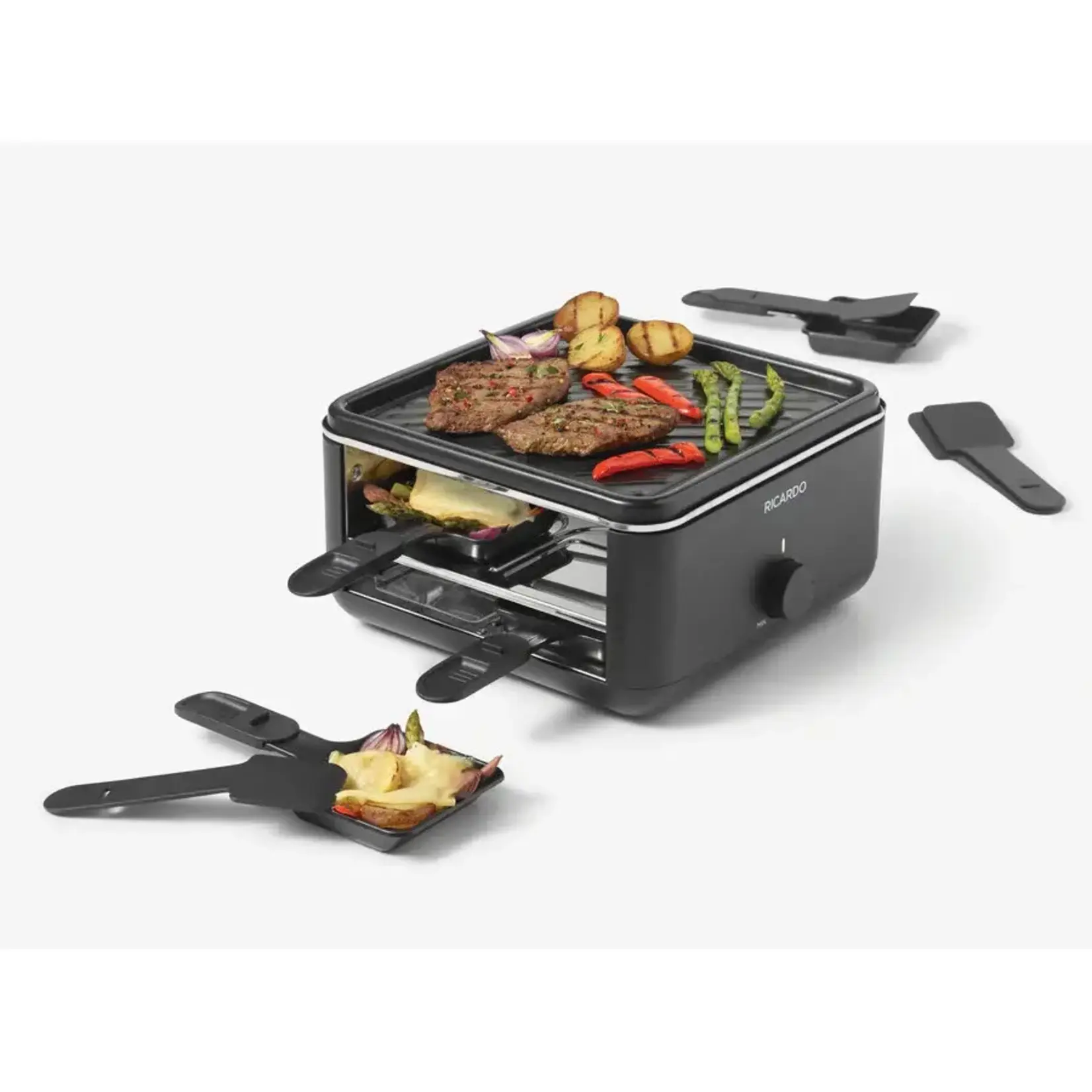 RICARDO Ensemble de raclette pour 4 personnes