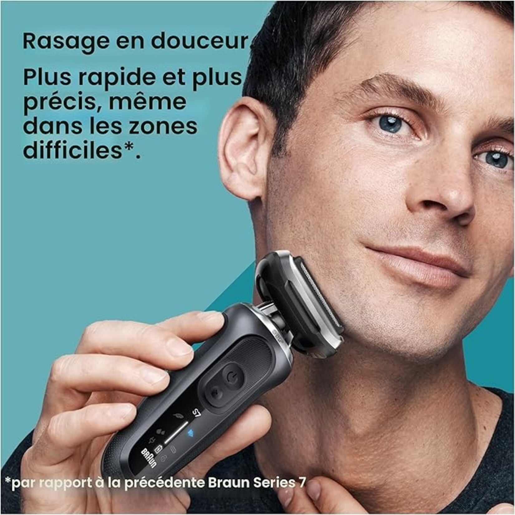 BRAUN Rasoir rechargeable Série 7 Turbo