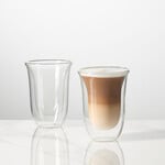 DELONGHI Ensemble de 2 verres à latté