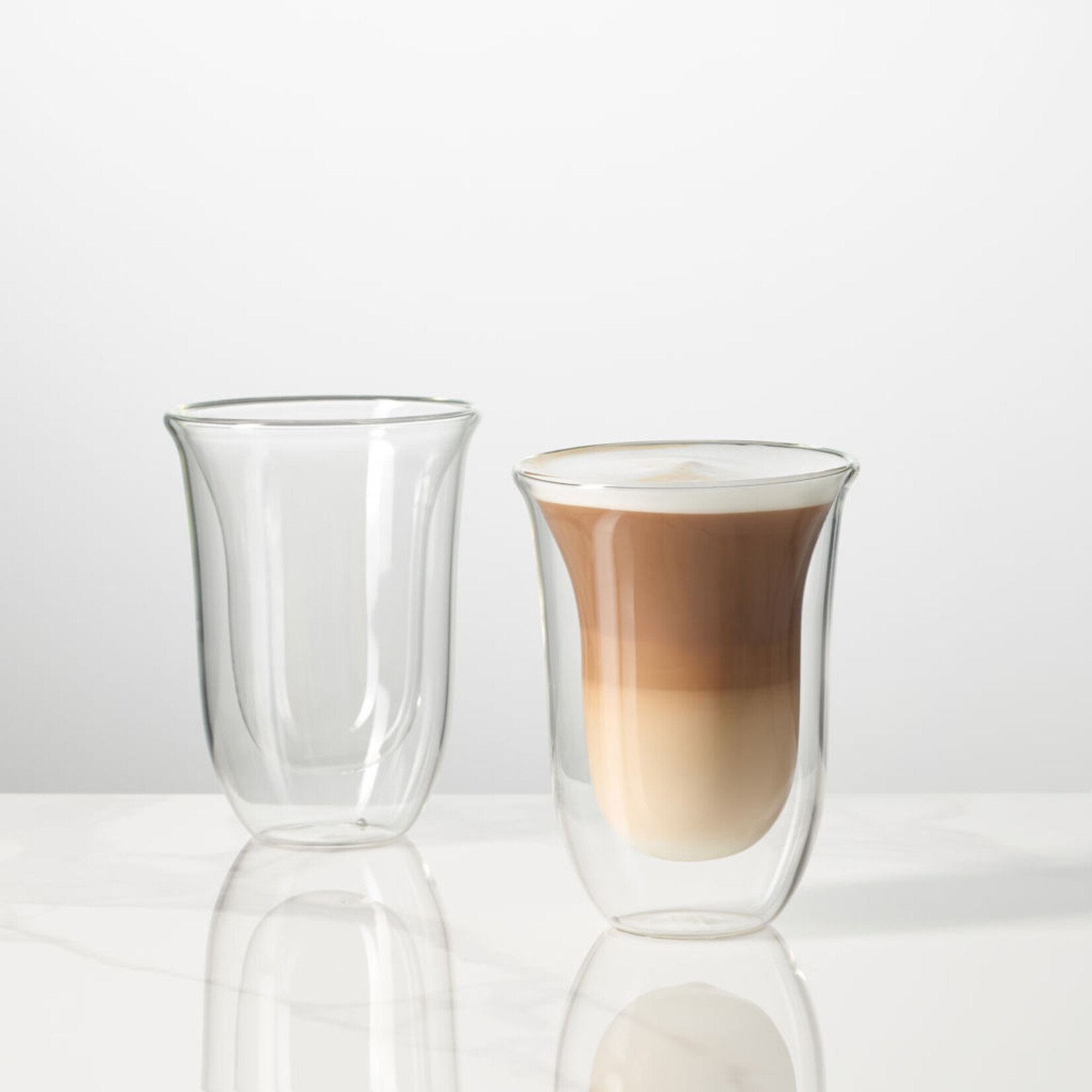 DELONGHI Ensemble de 2 verres à latté