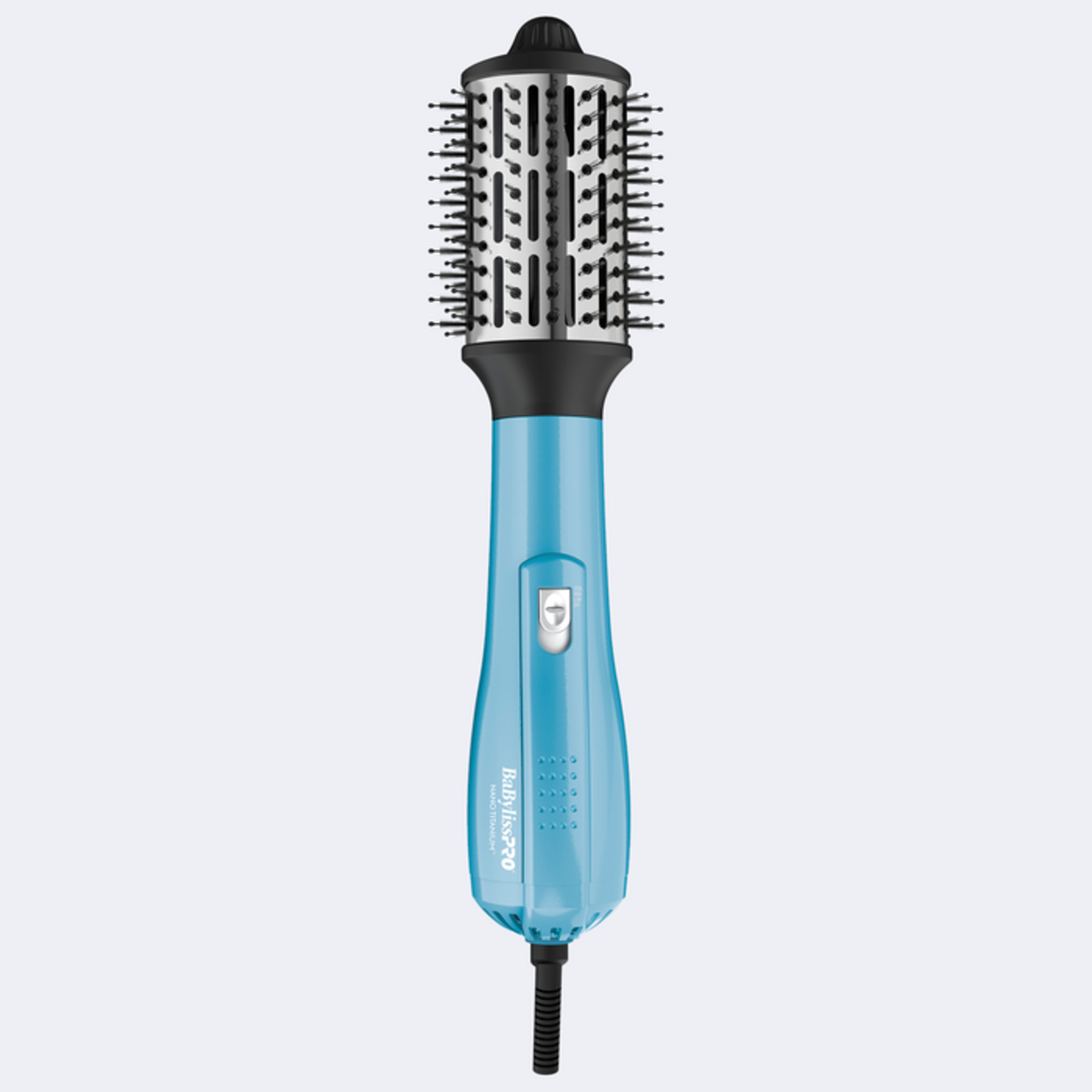 BABYLISS PRO Nano Titanium™ brosse ionique moyenne ovale à air chaud (2,5")