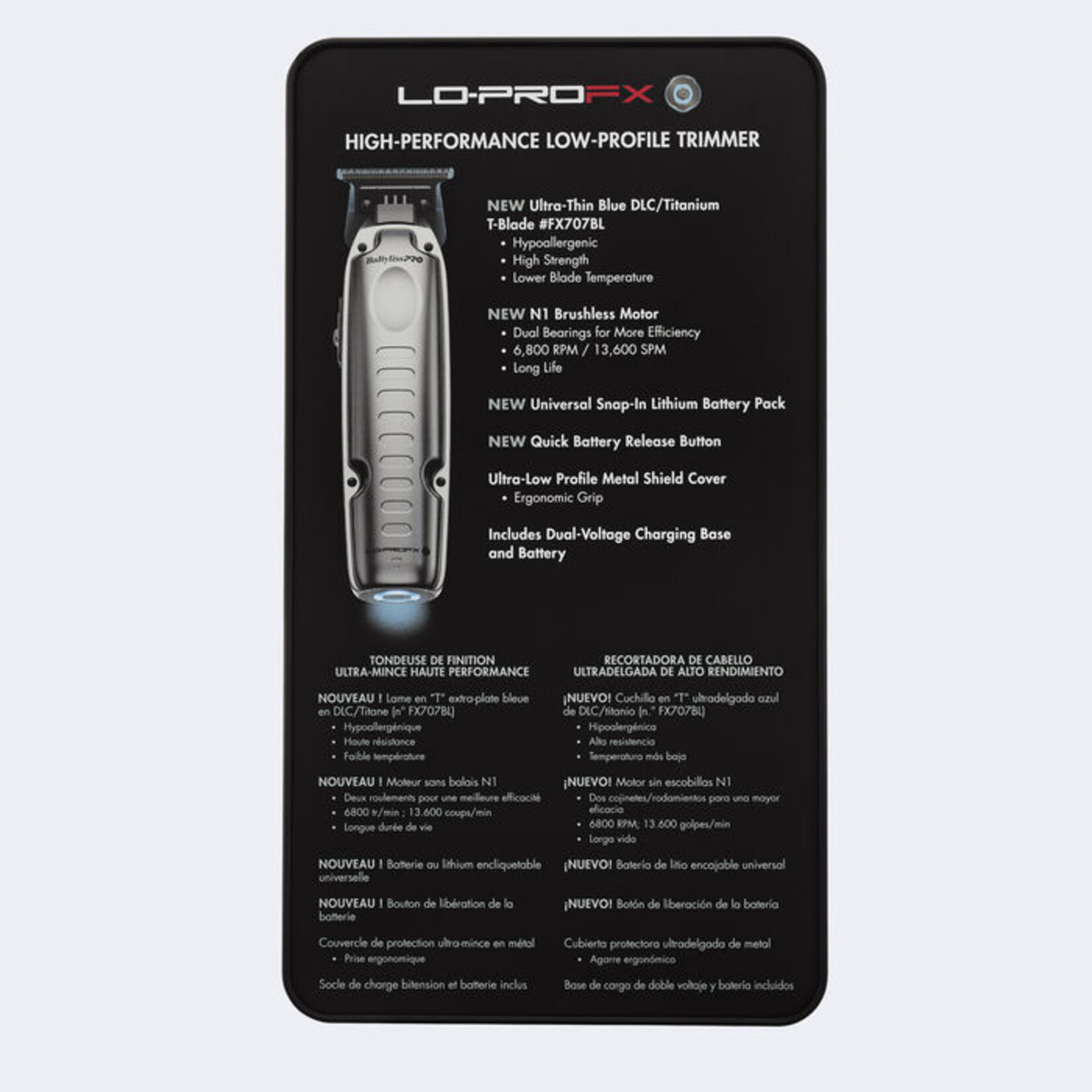 BABYLISS PRO High Performance Low-Profile Trimmer