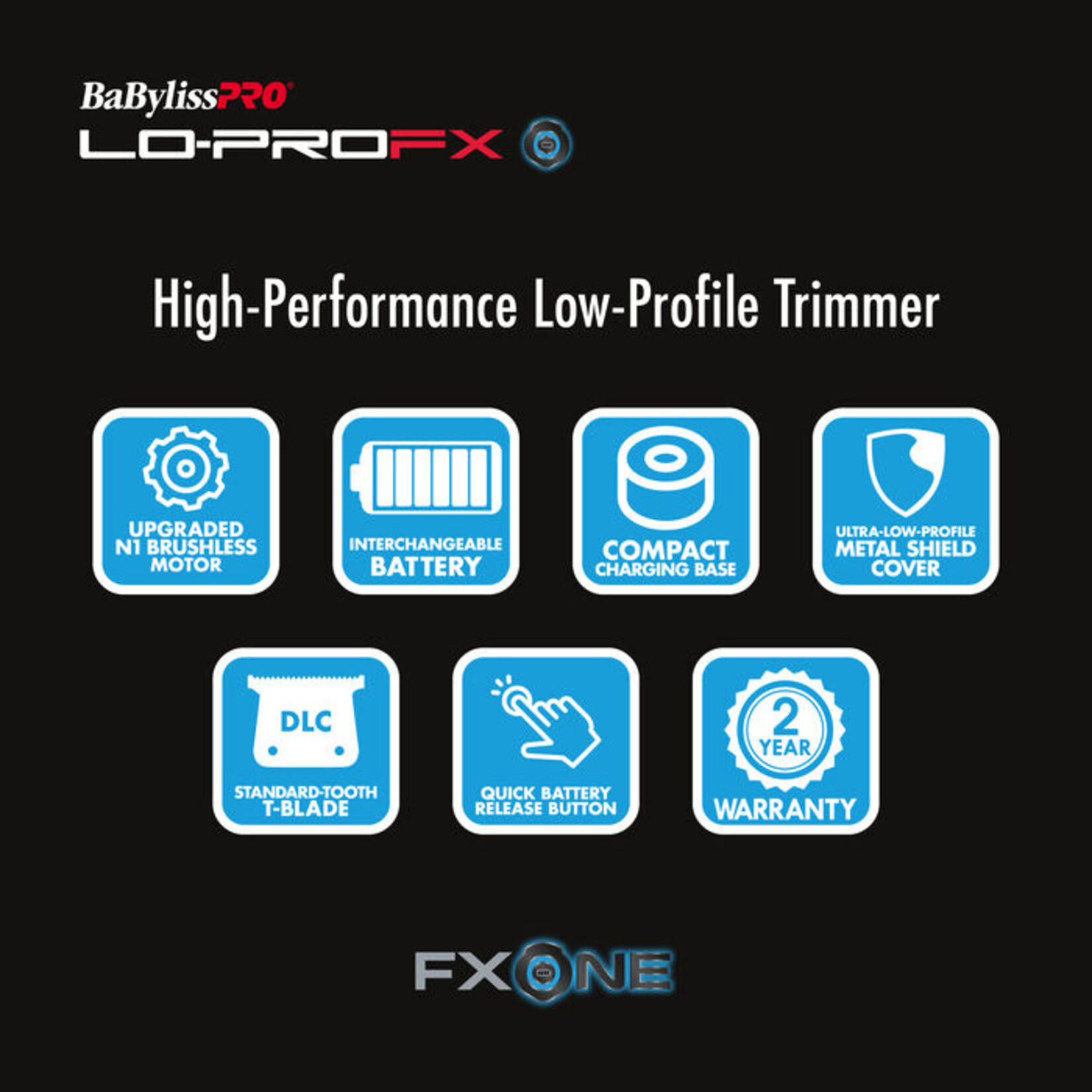 BABYLISS PRO High Performance Low-Profile Trimmer