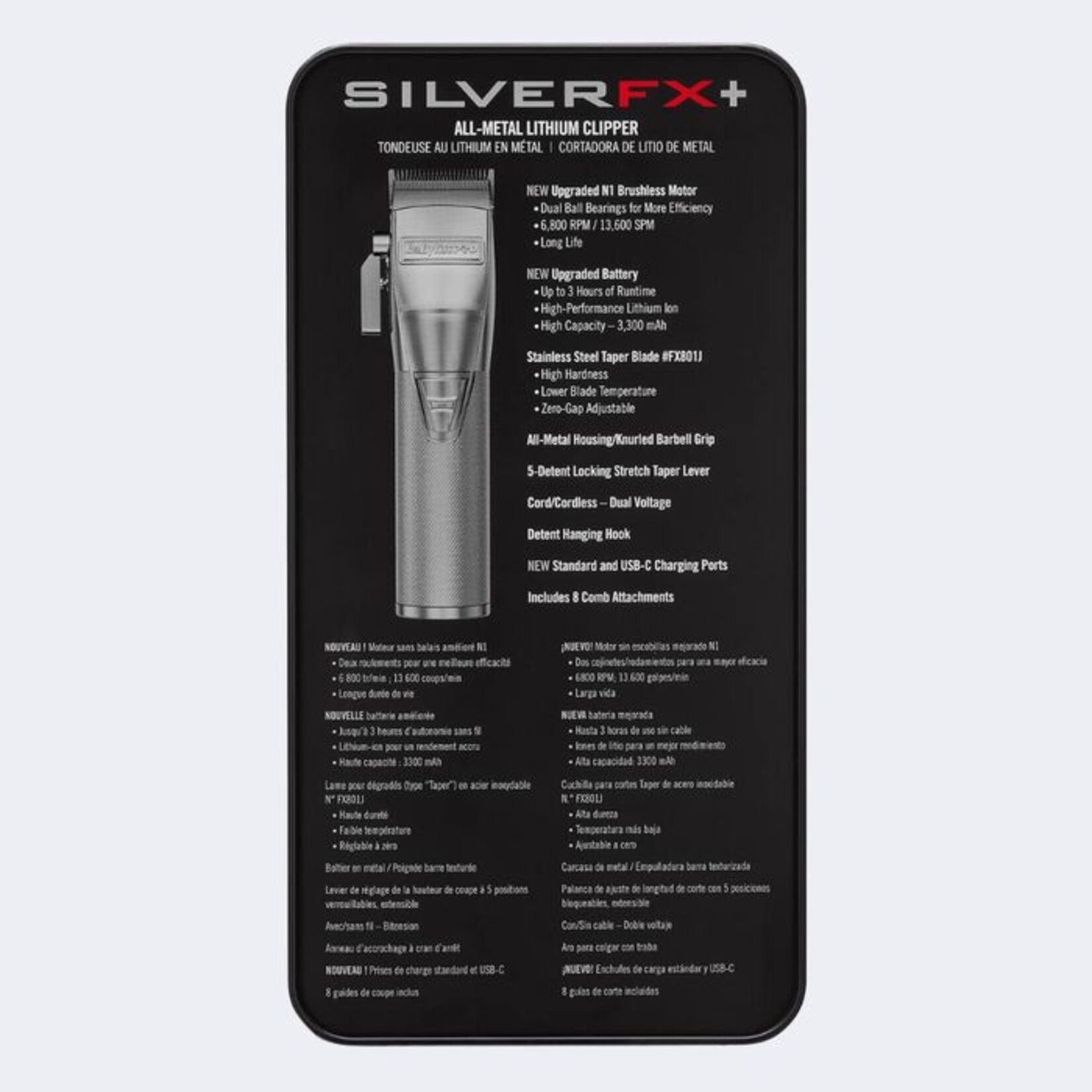 BABYLISS PRO Metal Lithium Clipper