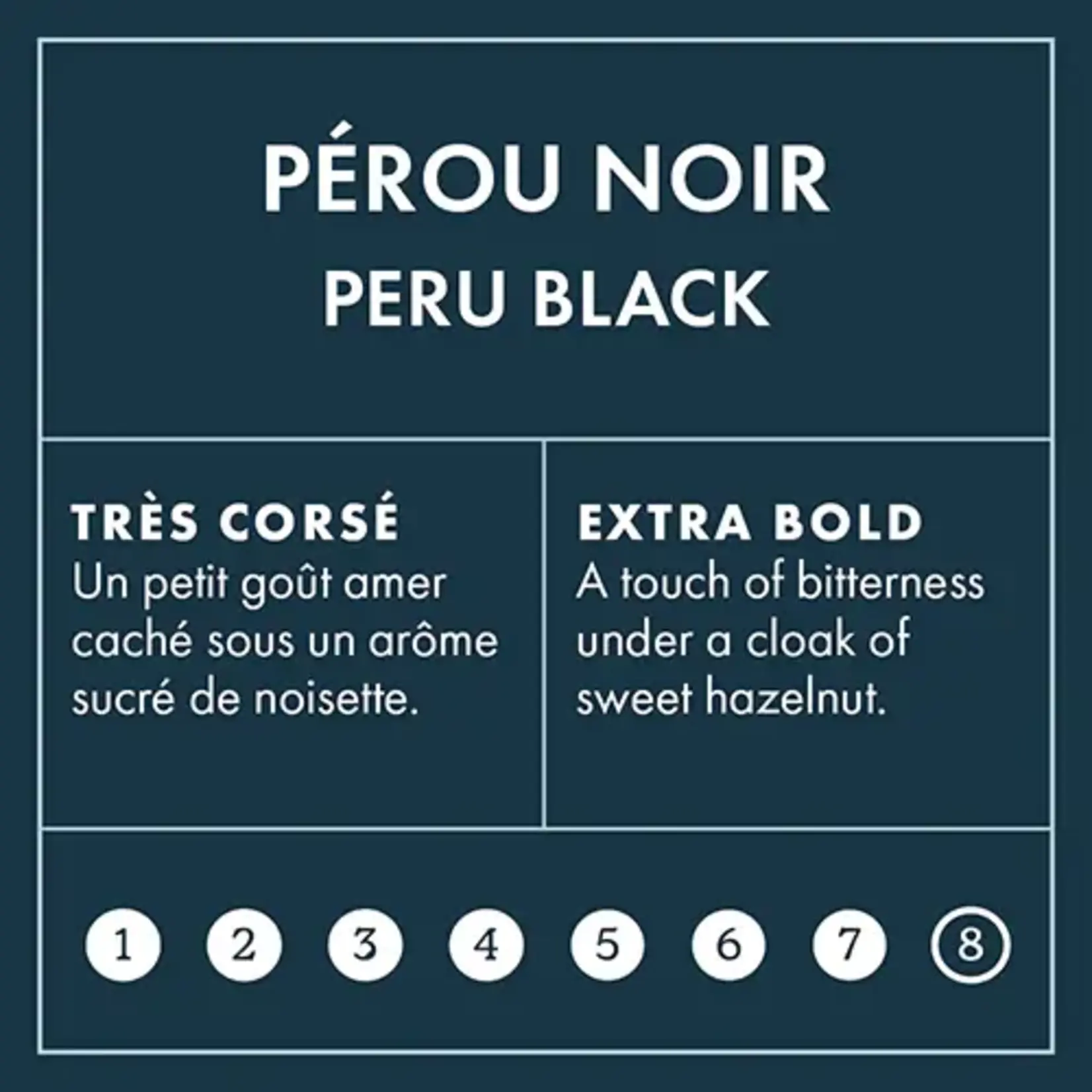 BRÛLERIE VIRGIN HILL Café PÉROU NOIR bio, 1kg
