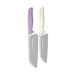 ZYLISS 2 piece SANTOKU knife set