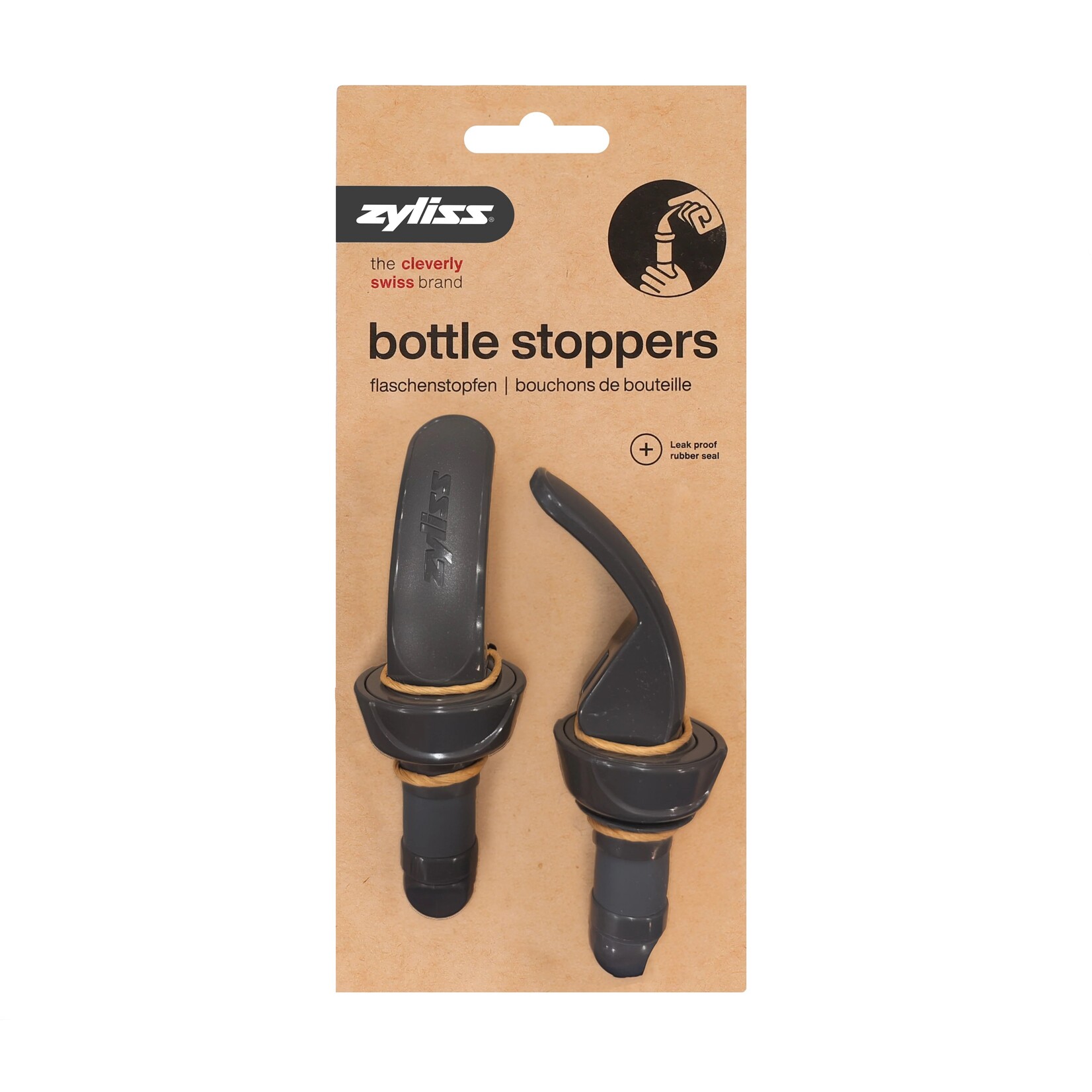 ZYLISS Bottle Stoppers 2 Pieces