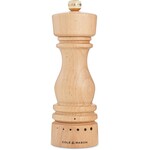 COLE & MASON Moulin à poivre en hêtre naturel London avec sélection de mouture