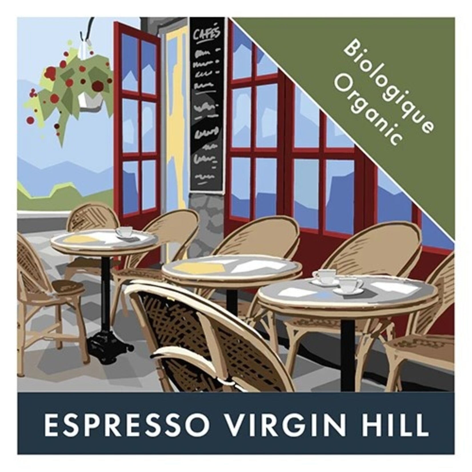 BRÛLERIE VIRGIN HILL Espresso VIRGIN HILL bio, 1kg