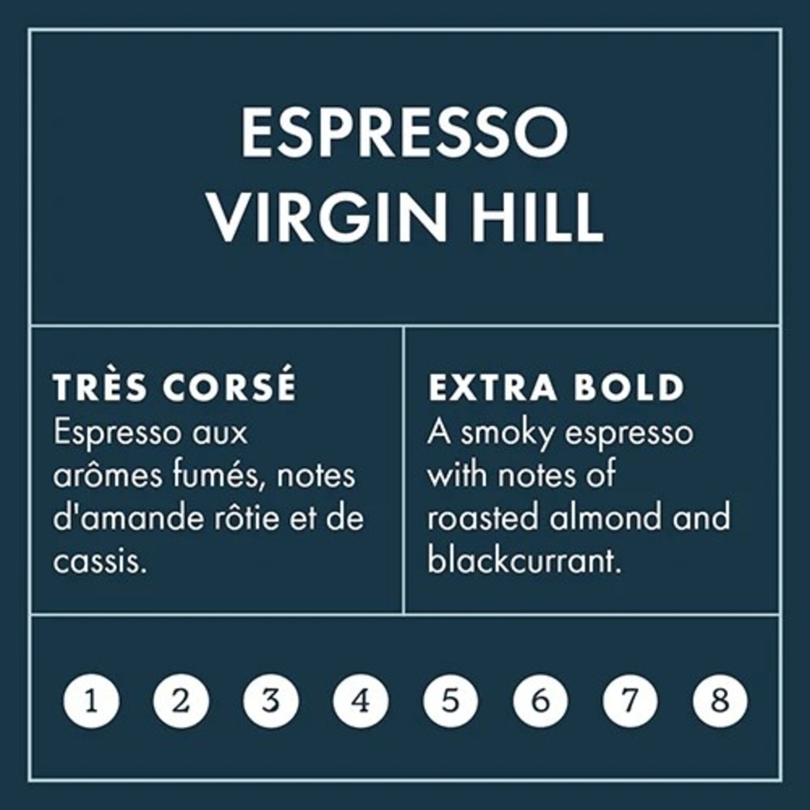 BRÛLERIE VIRGIN HILL Organic Espresso Virgin Hill, 1kg